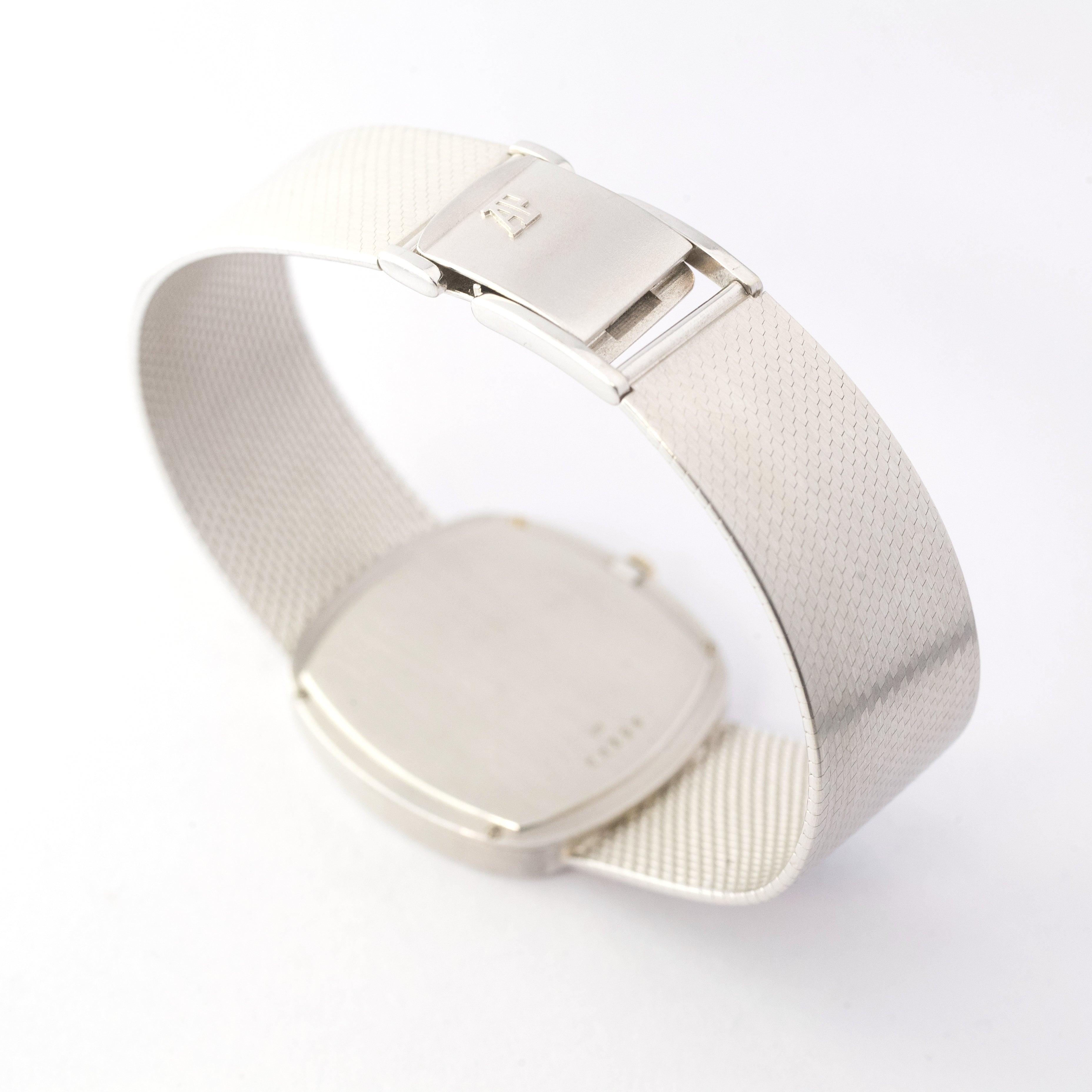 オーデマ・ピゲ 18金ホワイトゴールド ダイヤ針 1980年代製 手巻き