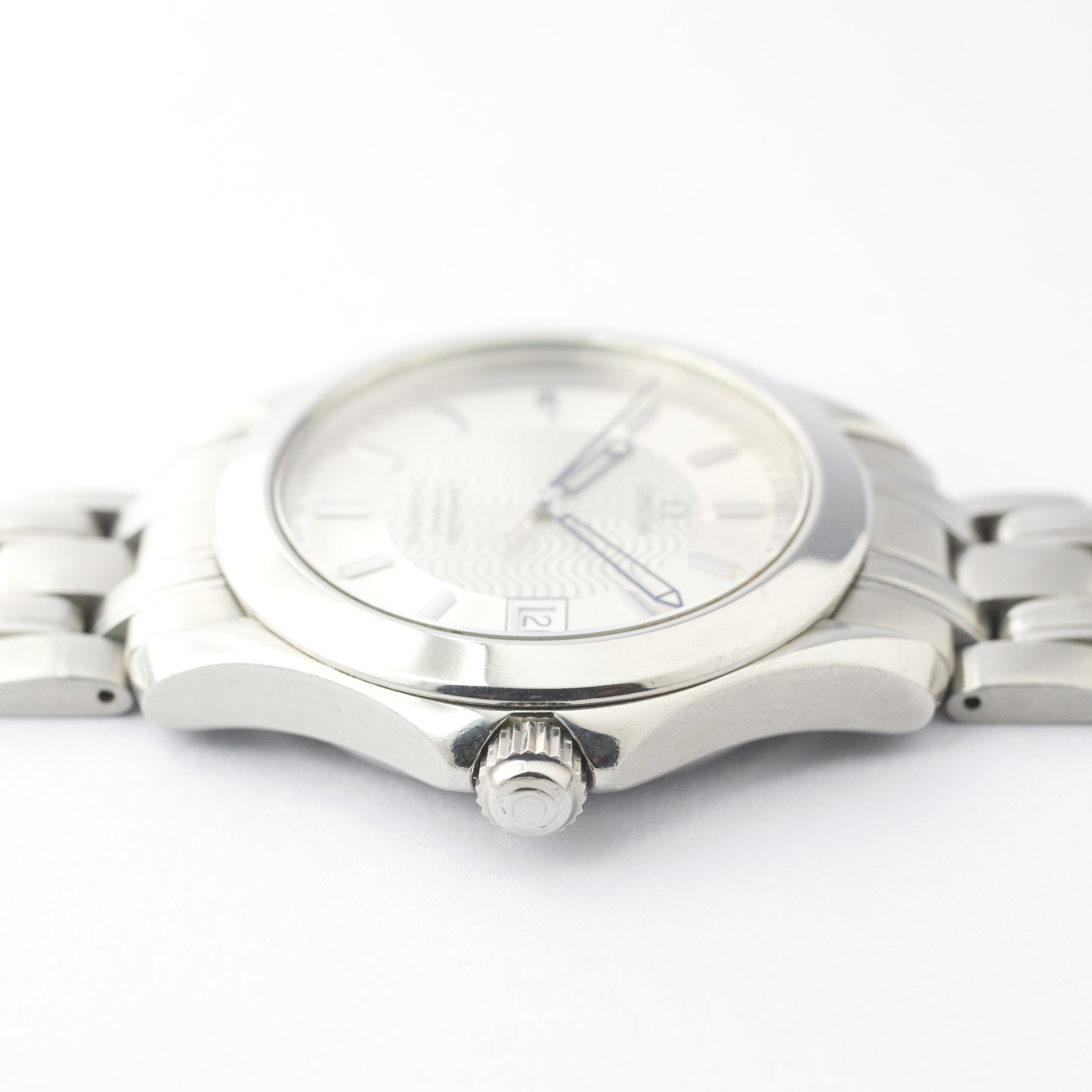 オメガ シーマスター120 シルバーダイヤル 2000年代