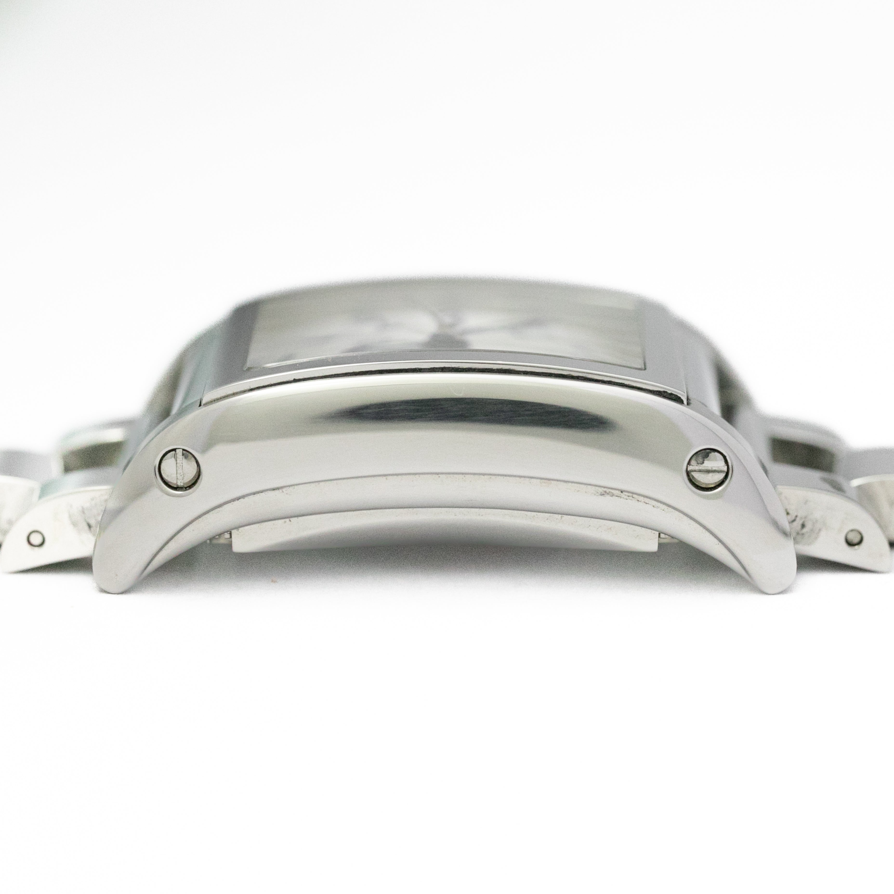 オリス レクタンギュラー ギョーシェダイヤル オート 裏スケルトン 純正ステンレスブレス 2000年代