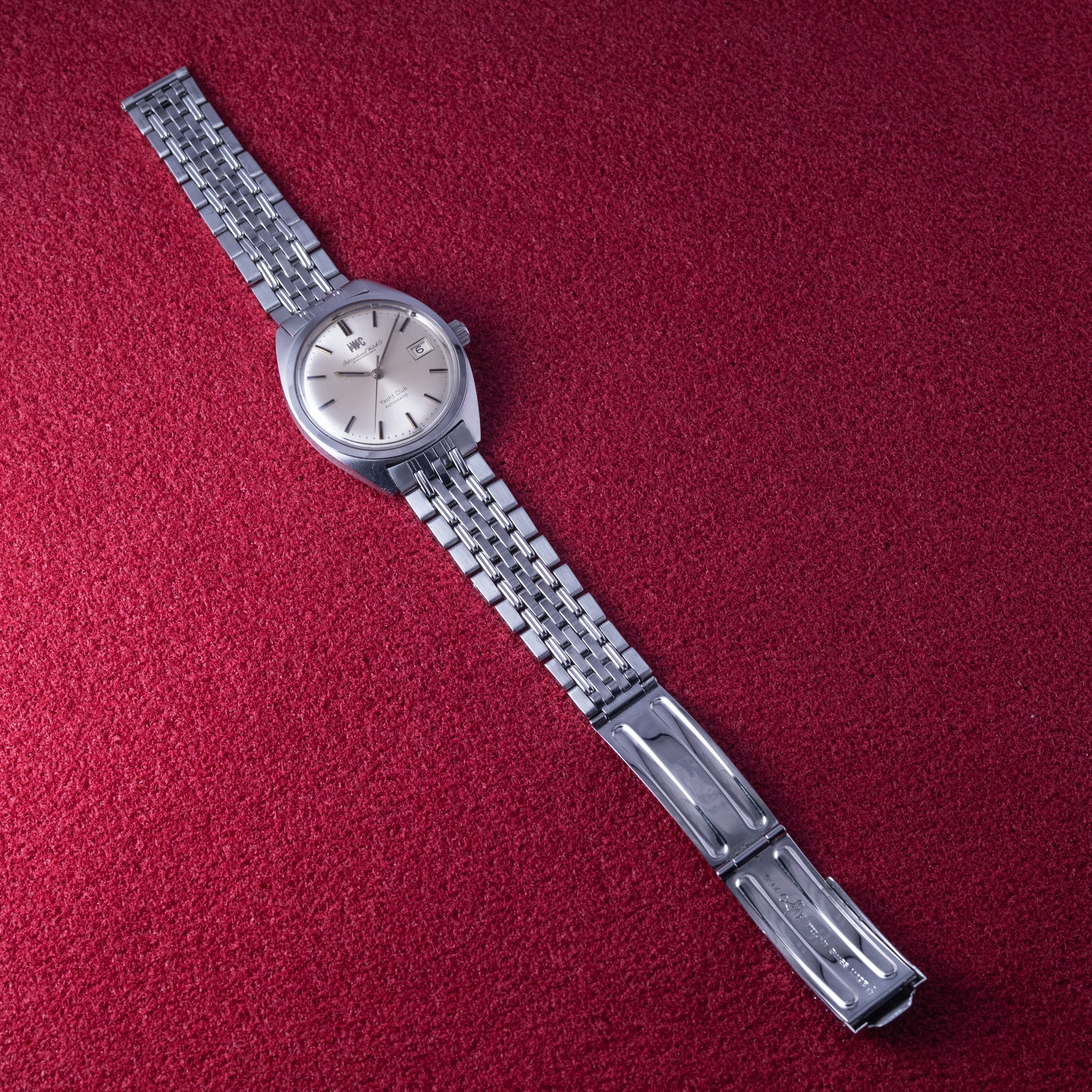 IWC ヨットクラブ 1967年製 純正SSブレス Cal.8541B R811AD