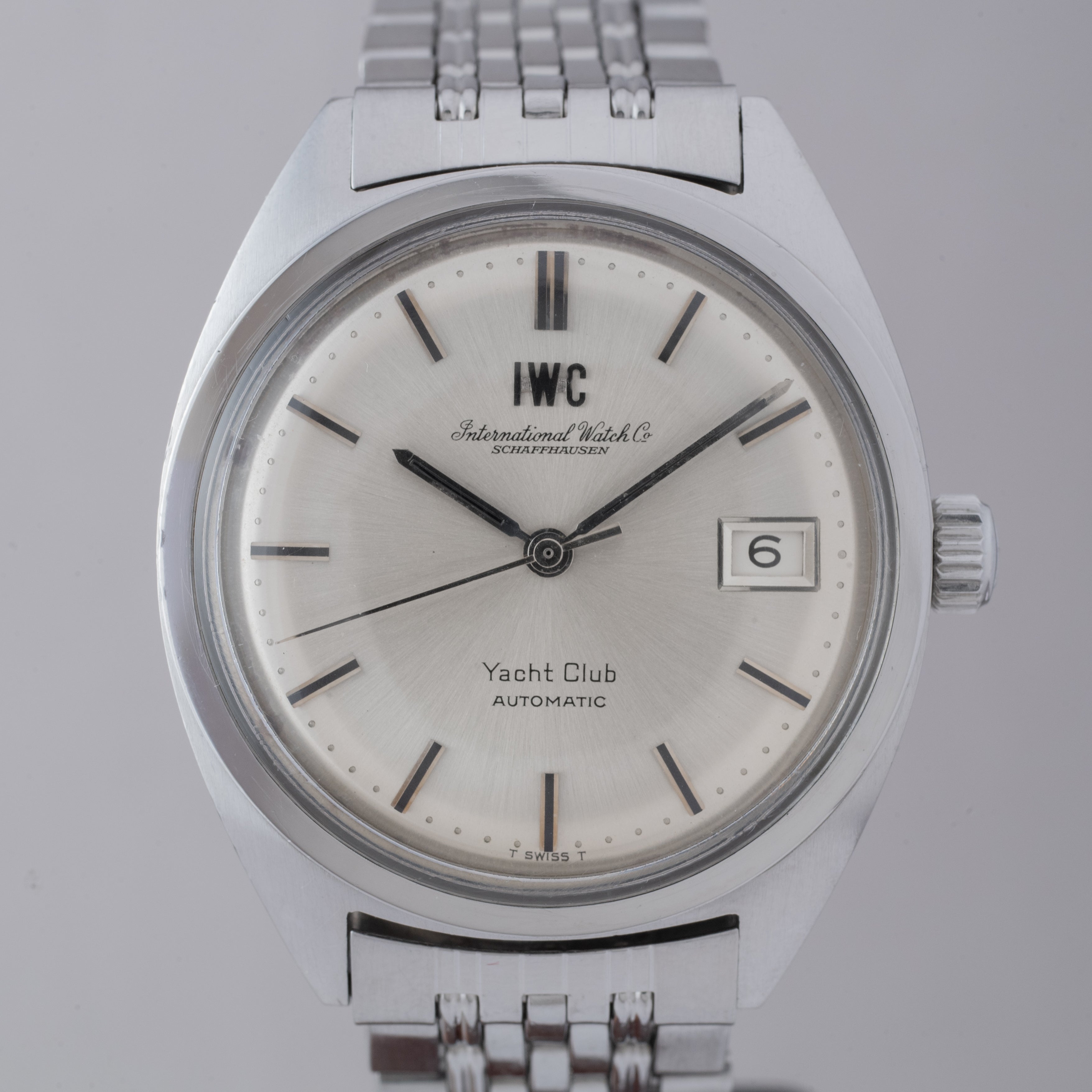 IWC ヨットクラブ 1967年製 純正SSブレス Cal.8541B R811AD