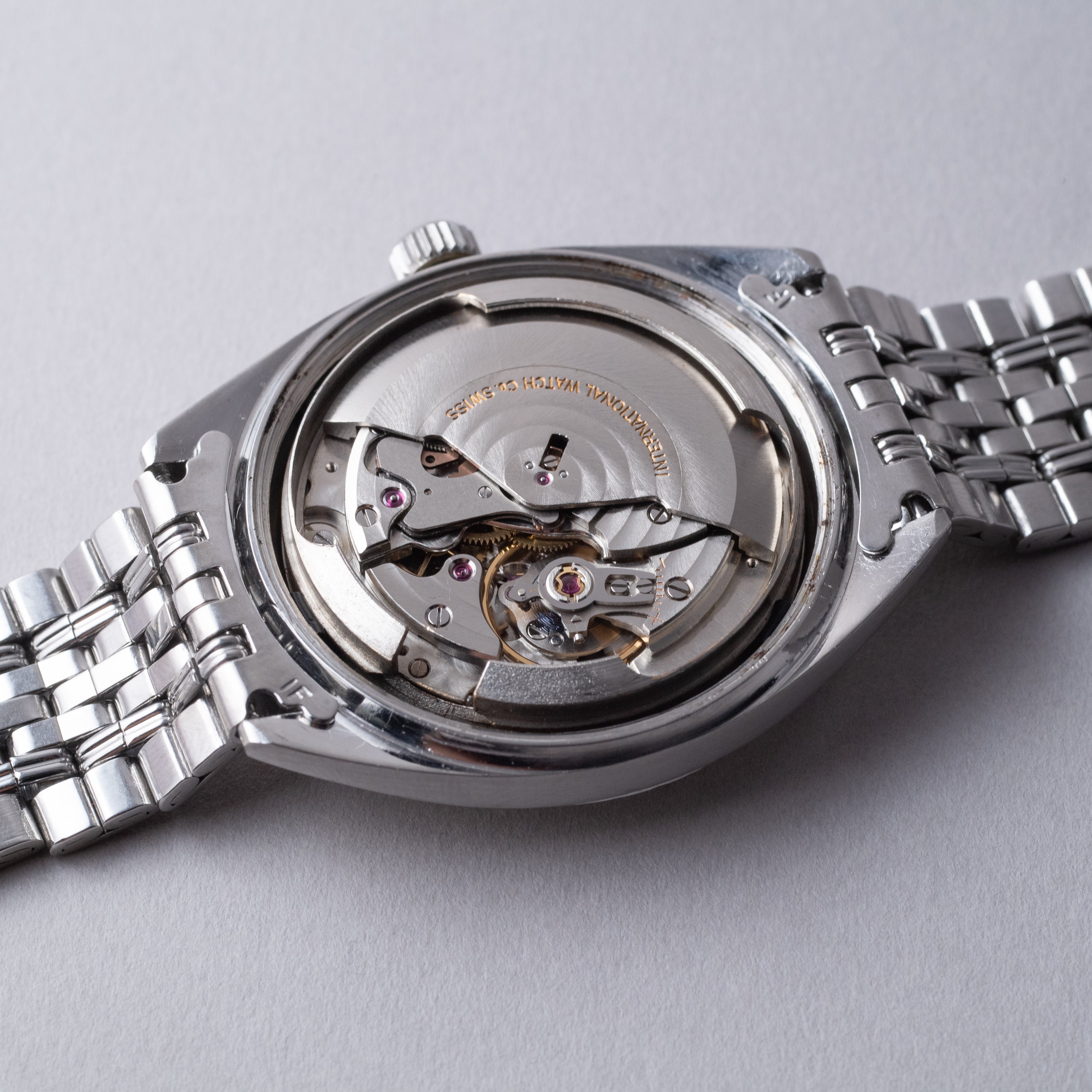 IWC ヨットクラブ 1967年製 純正SSブレス Cal.8541B R811AD