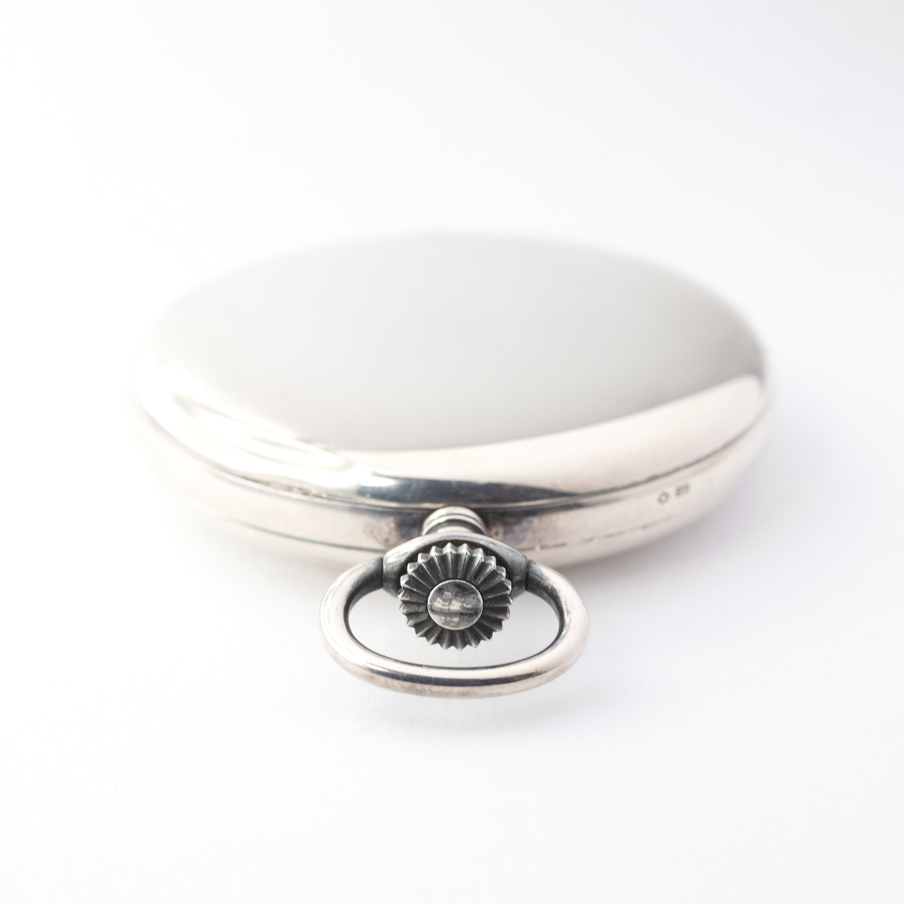 アエロウォッチ 銀無垢ポケット 両面スケルトン 2000年代