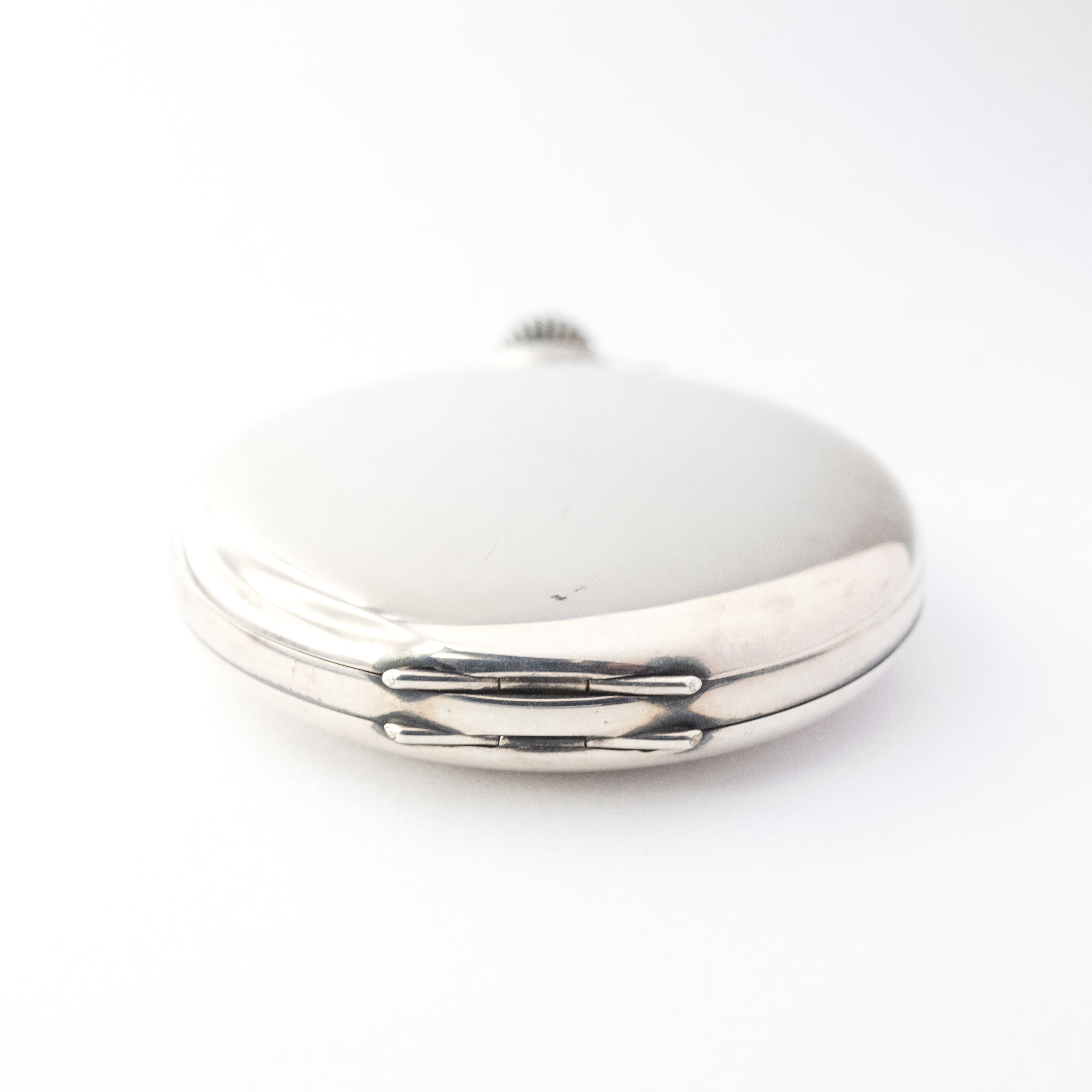 アエロウォッチ 銀無垢ポケット 両面スケルトン 2000年代