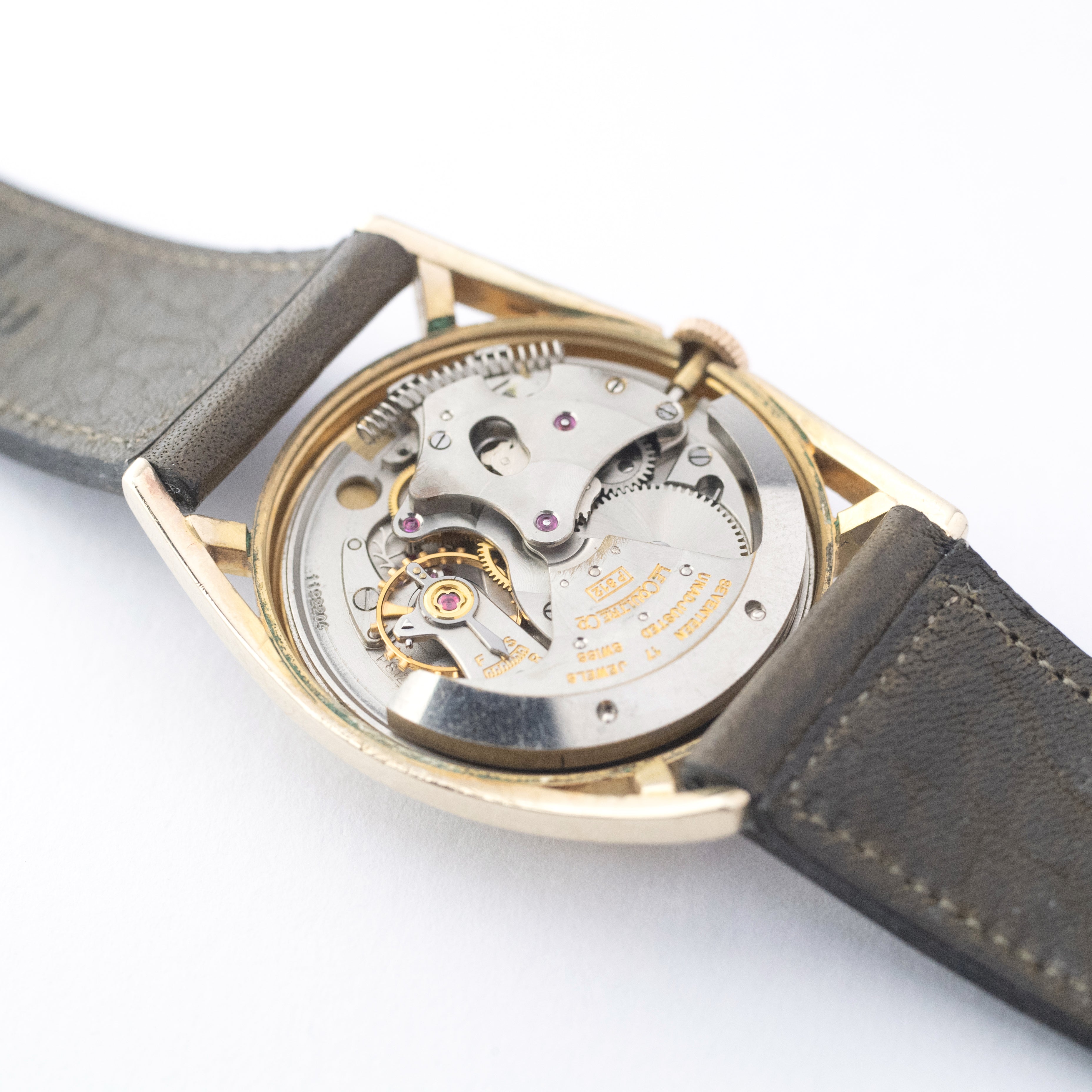 ルクルト バンパー式オートマチック 飛びアラビアダイヤル 10KGFユニークケース