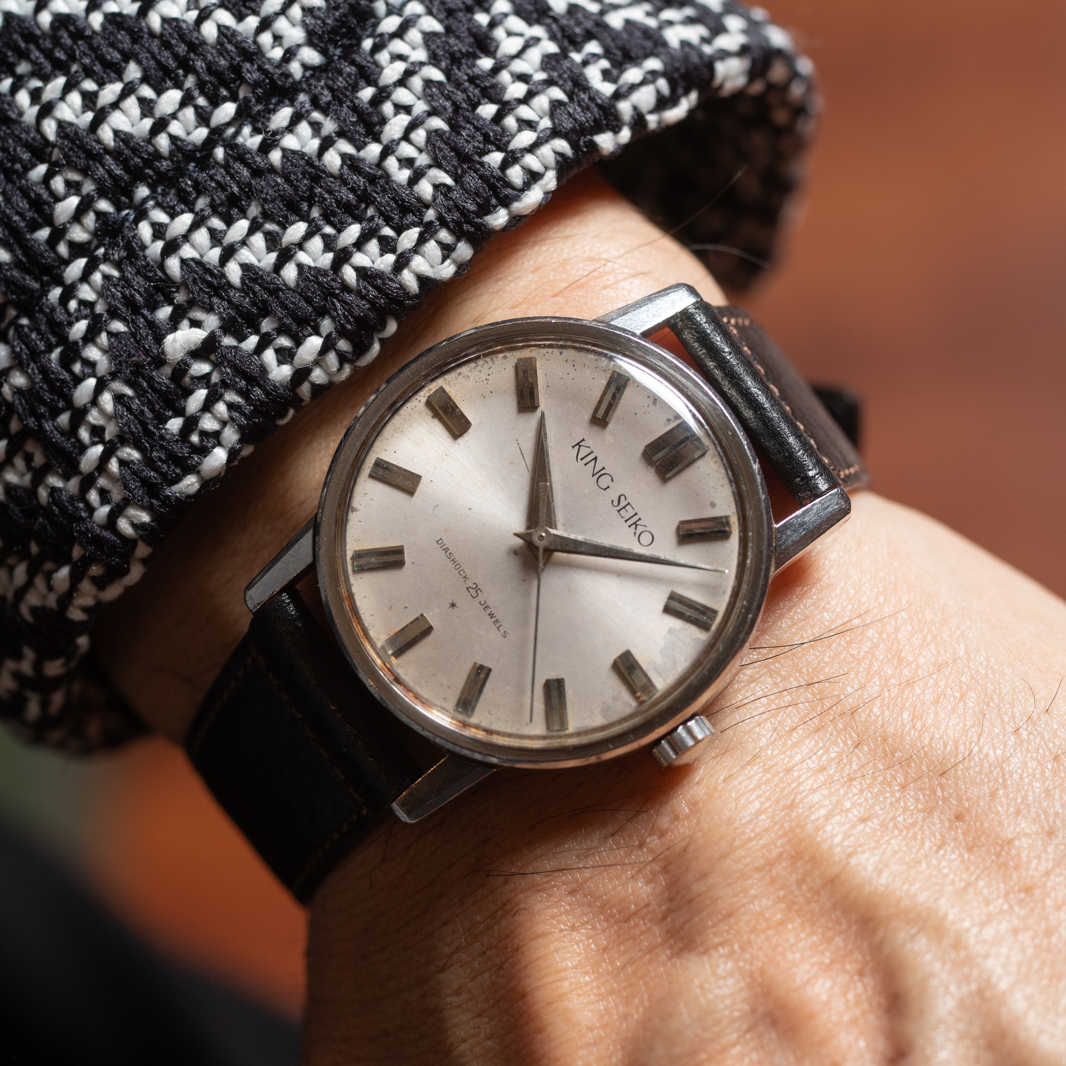 キングセイコーファーストモデル 1963年製 ステンレスケース Ref.J14102E