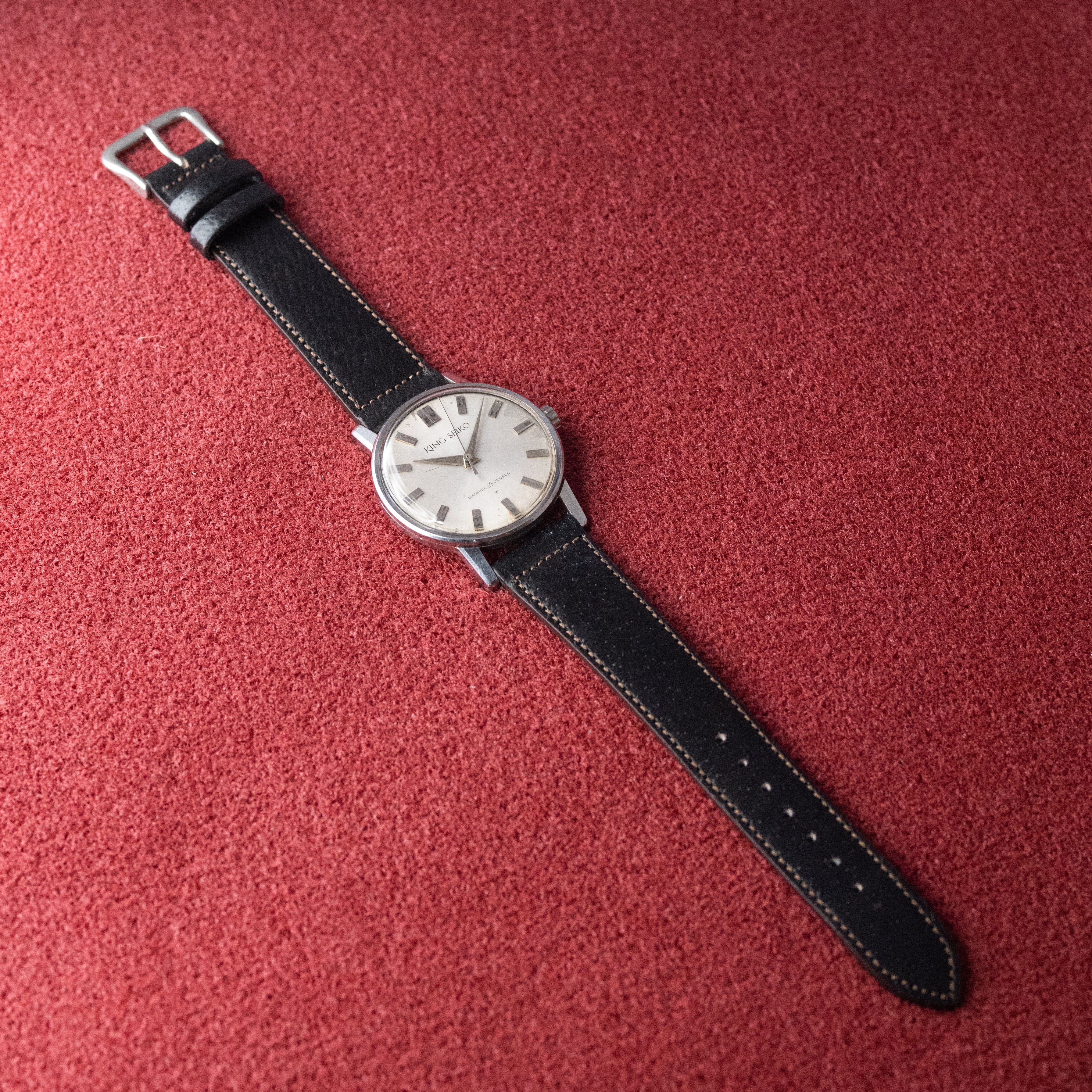 キングセイコーファーストモデル 1963年製 ステンレスケース Ref.J14102E