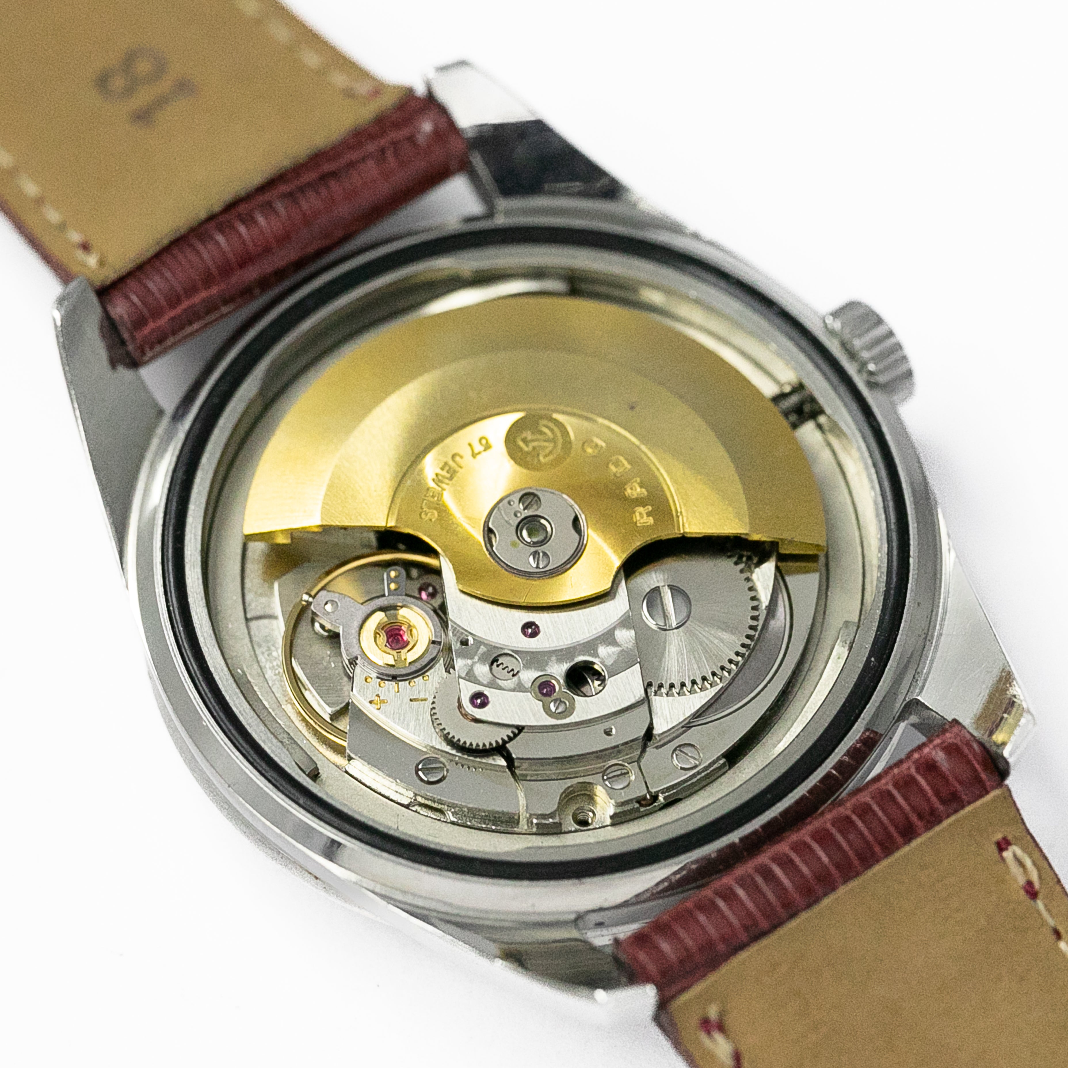 ラドー ゴールデンホース 57石 赤赤カレンダー オートマチック 1960年代