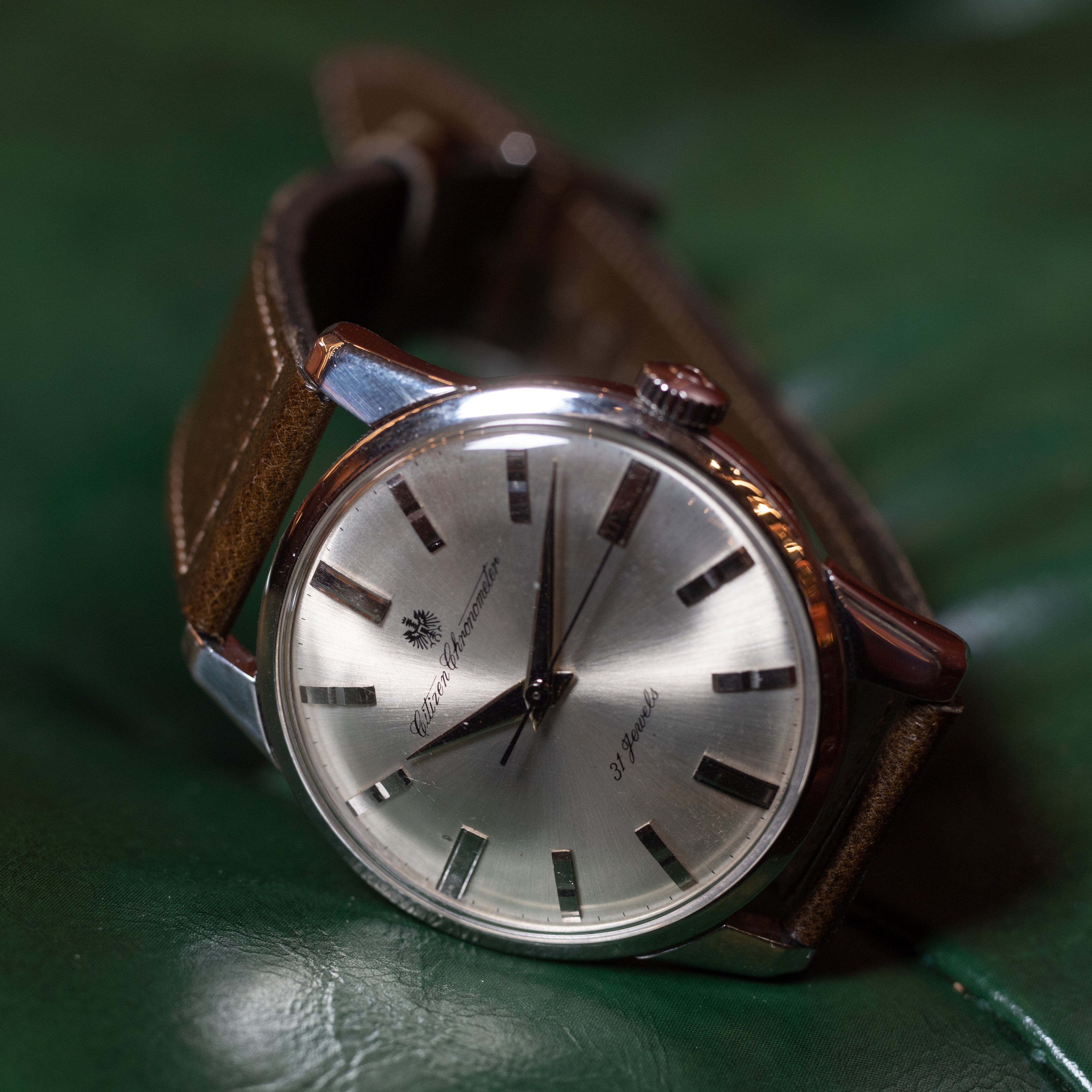 シチズン クロノメーター 1965年製 ステンレスケース 手巻き