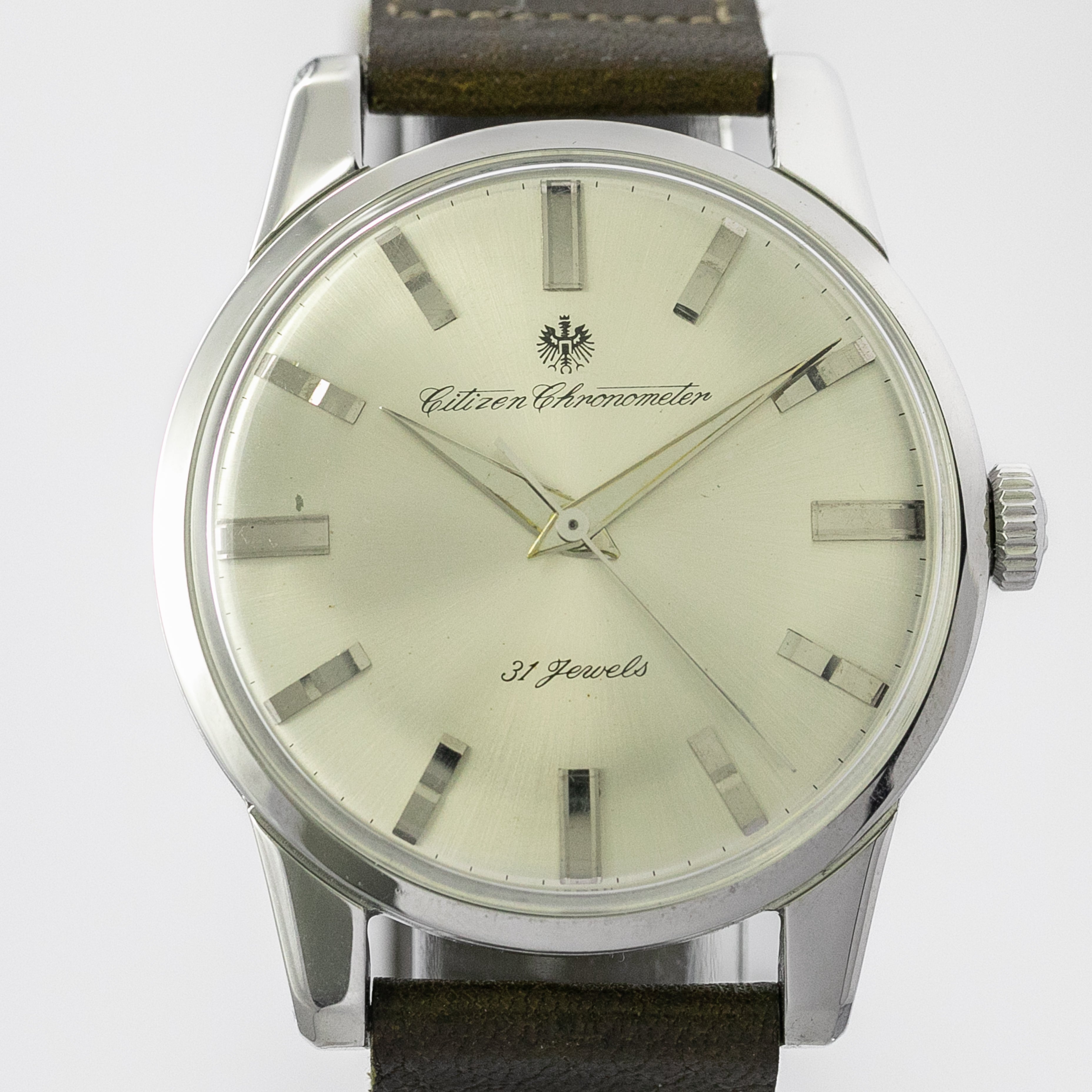 シチズン クロノメーター 1965年製 ステンレスケース 手巻き