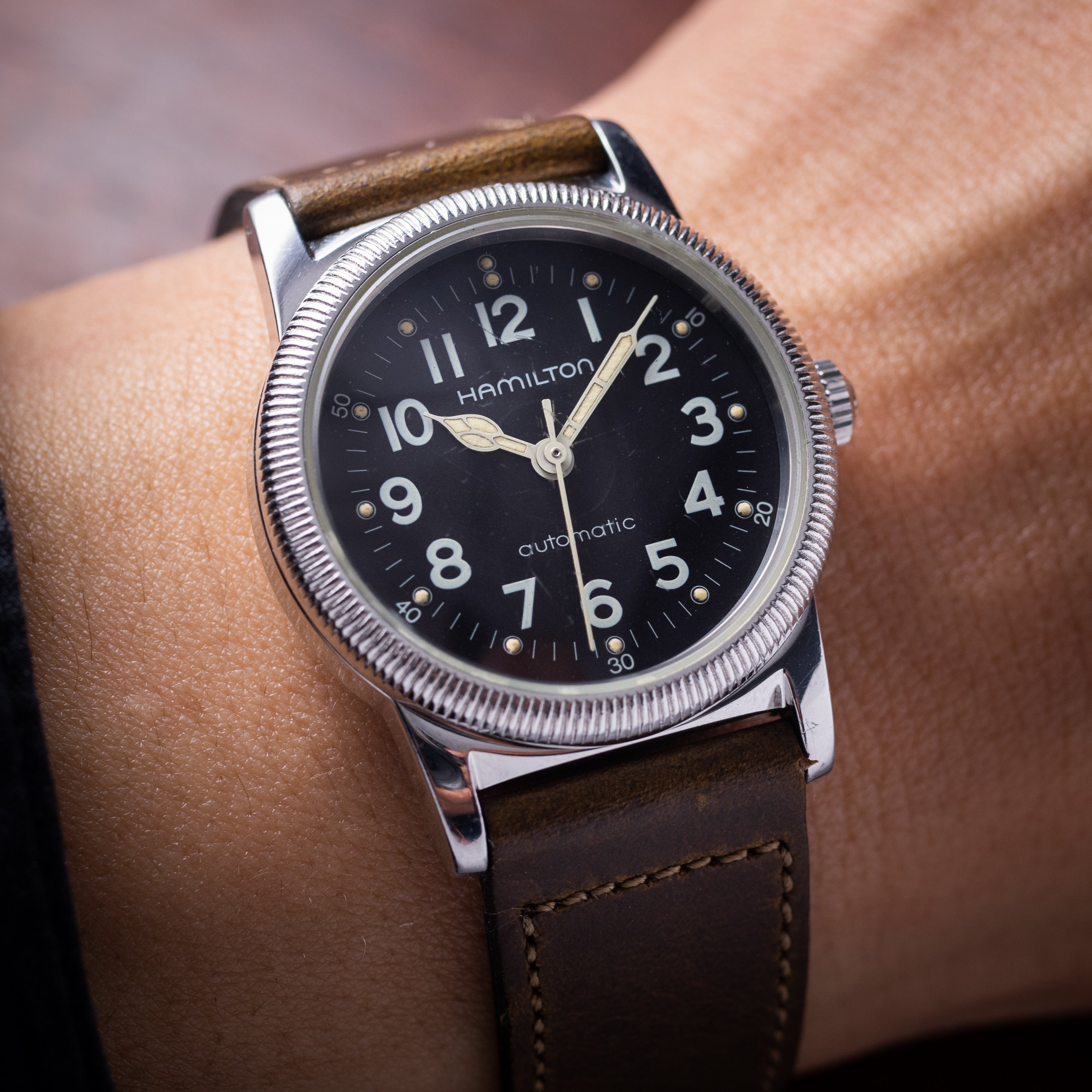 ハミルトン オートマチック 1990年代製 ミリタリータイプ