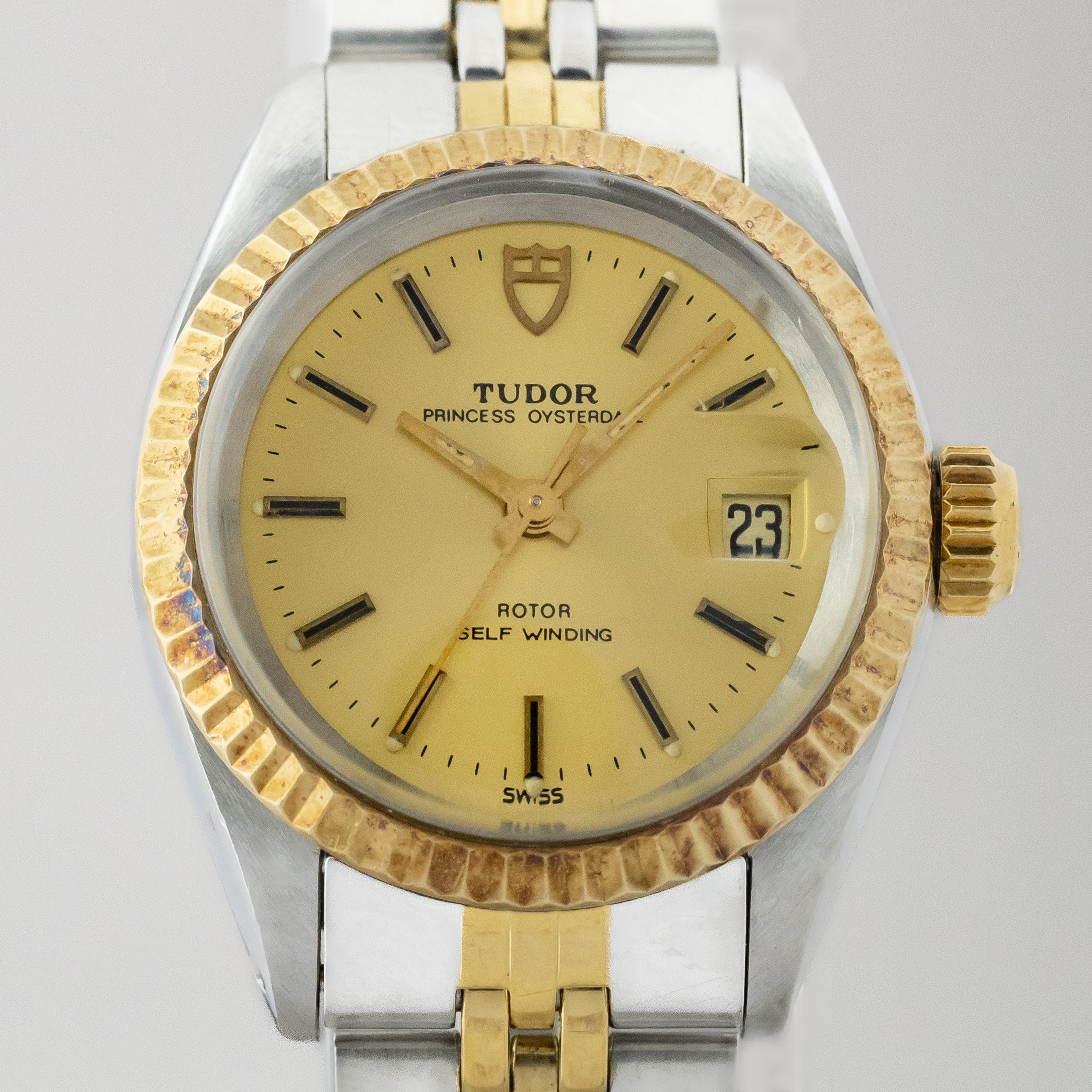 チューダー プリンセスデイト レディース 1985年製 コンビ