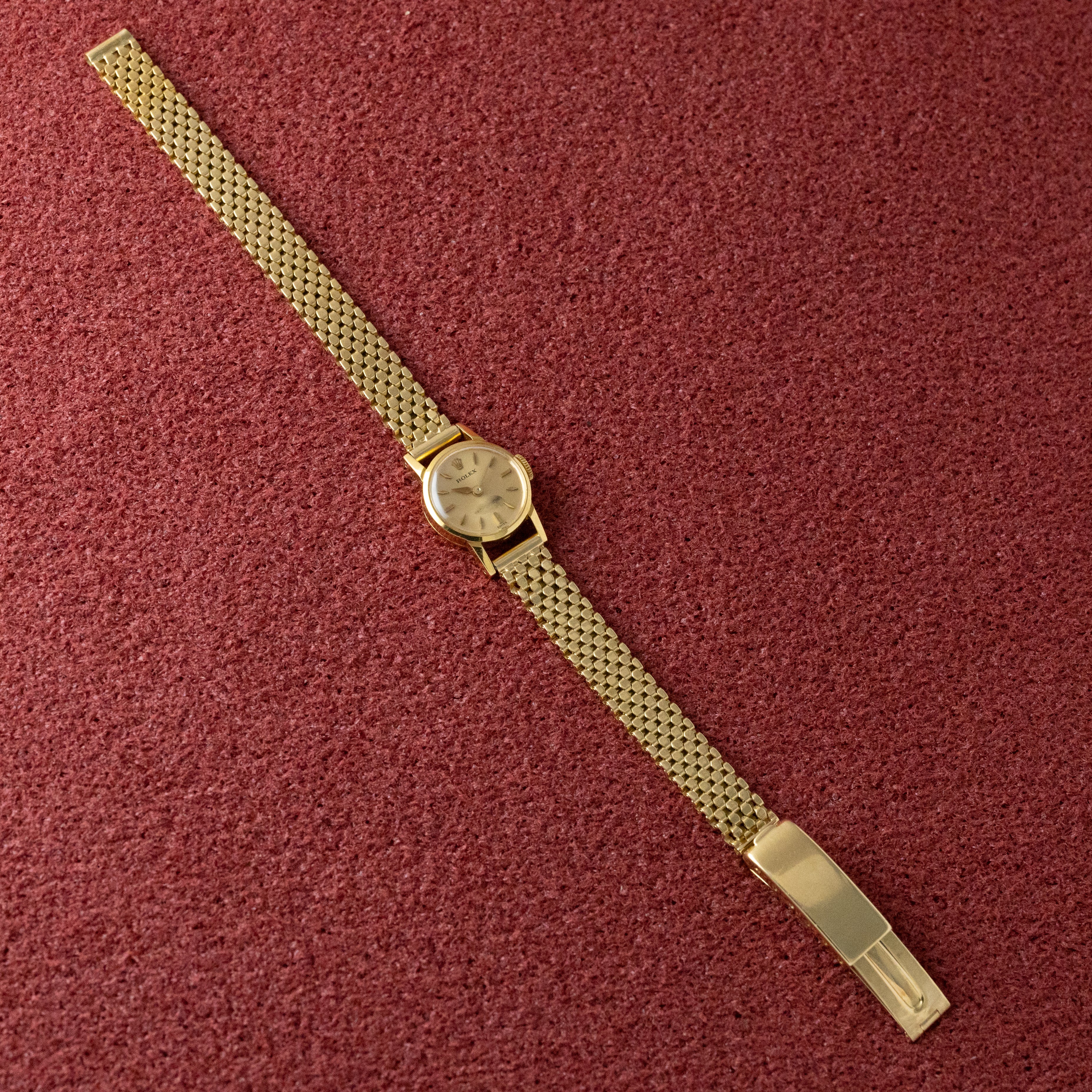 ロレックス レディース 18KYG ブレス付き 1950年代製