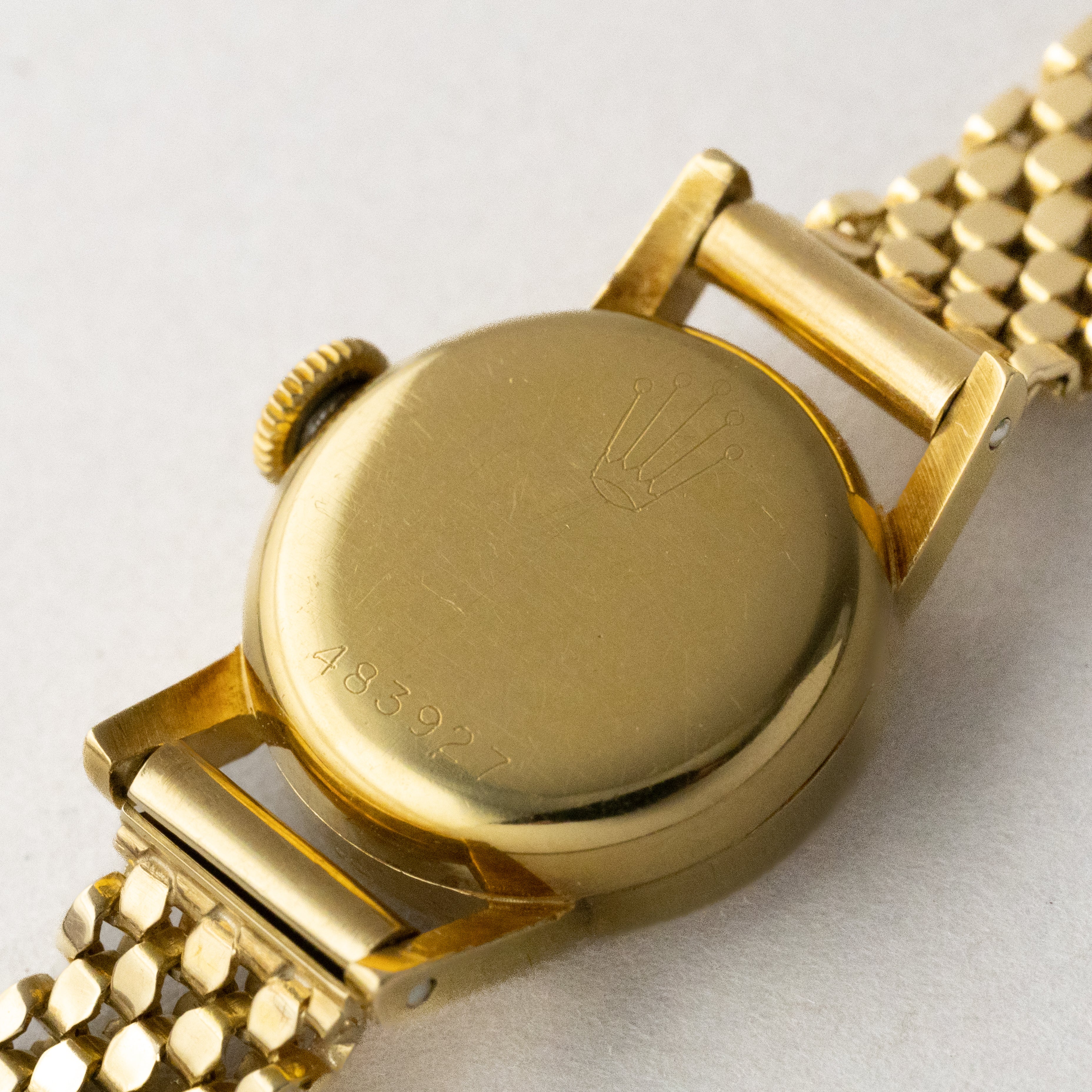 ロレックス レディース 18KYG ブレス付き 1950年代製