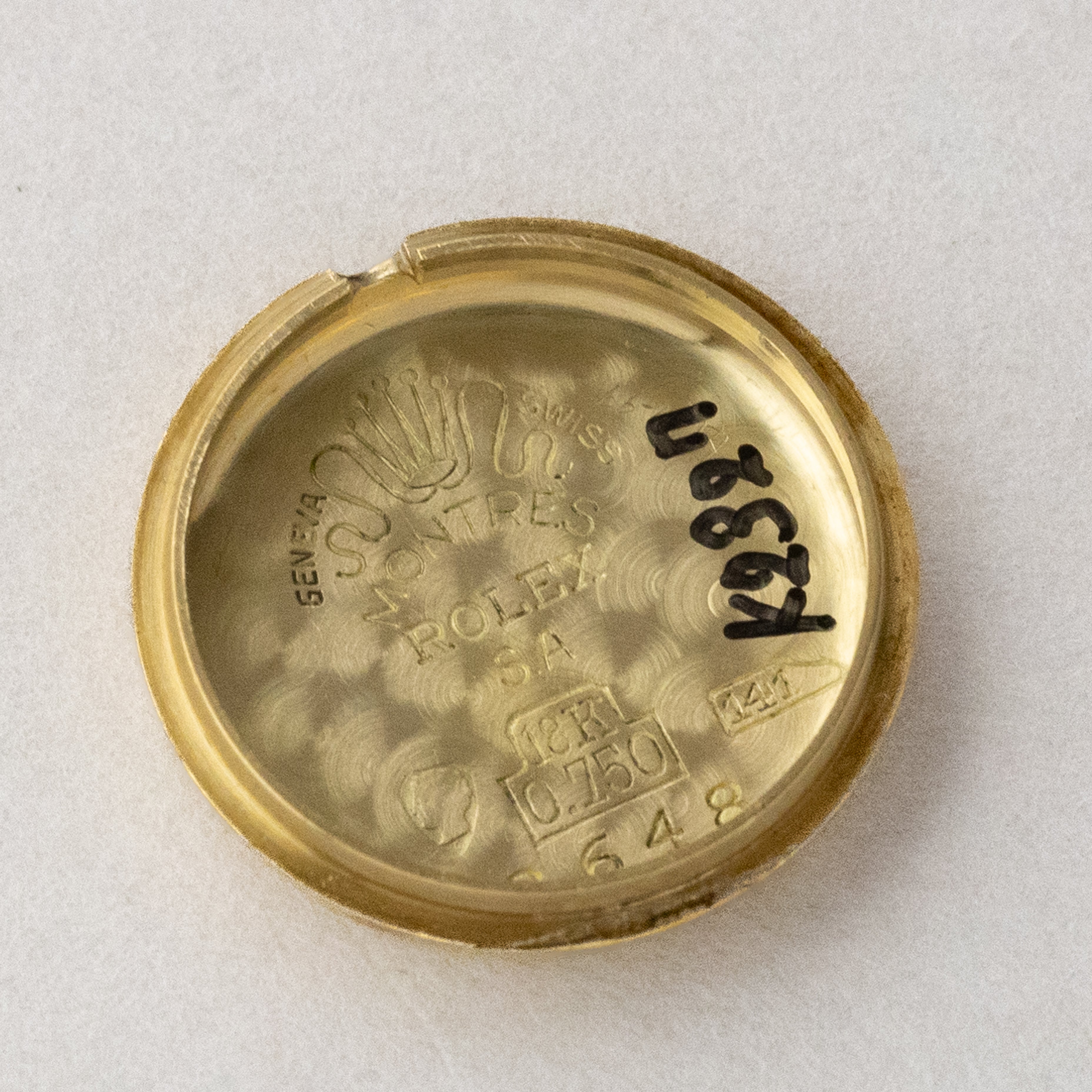 ロレックス レディース 18KYG ブレス付き 1950年代製