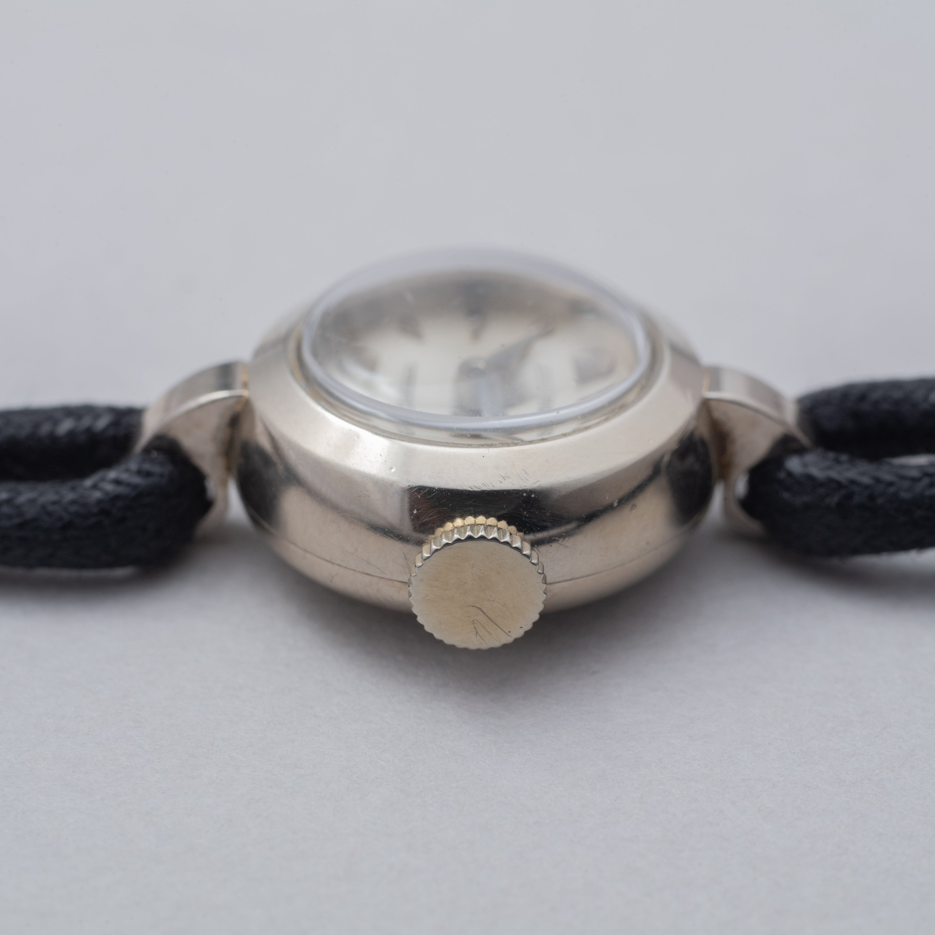 ロレックス レディース 18KWG 南京虫 1950年代製 純正バックル 手巻き