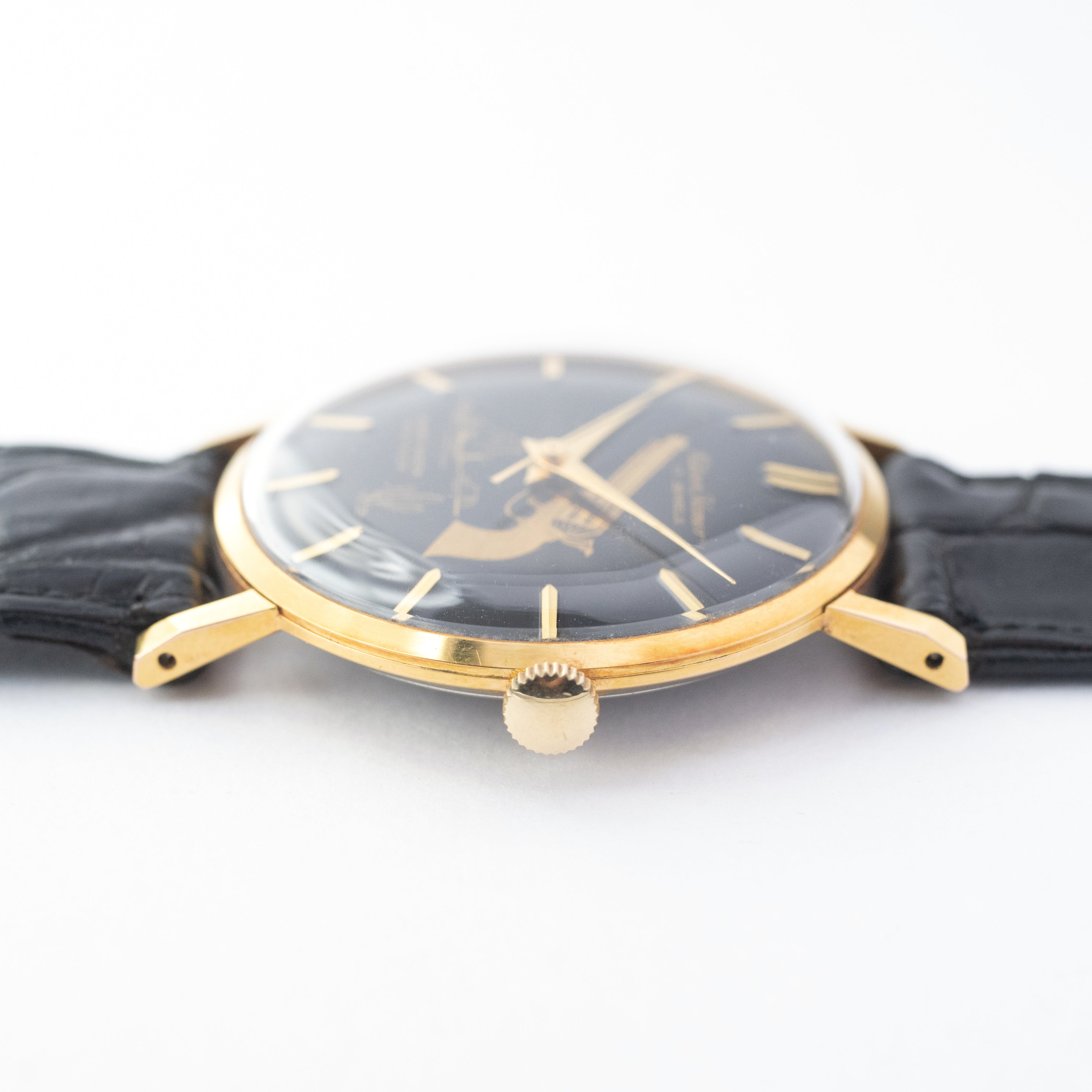 シチズン 1962年製 ホーマー パンジー ブラックダイヤル ピストル