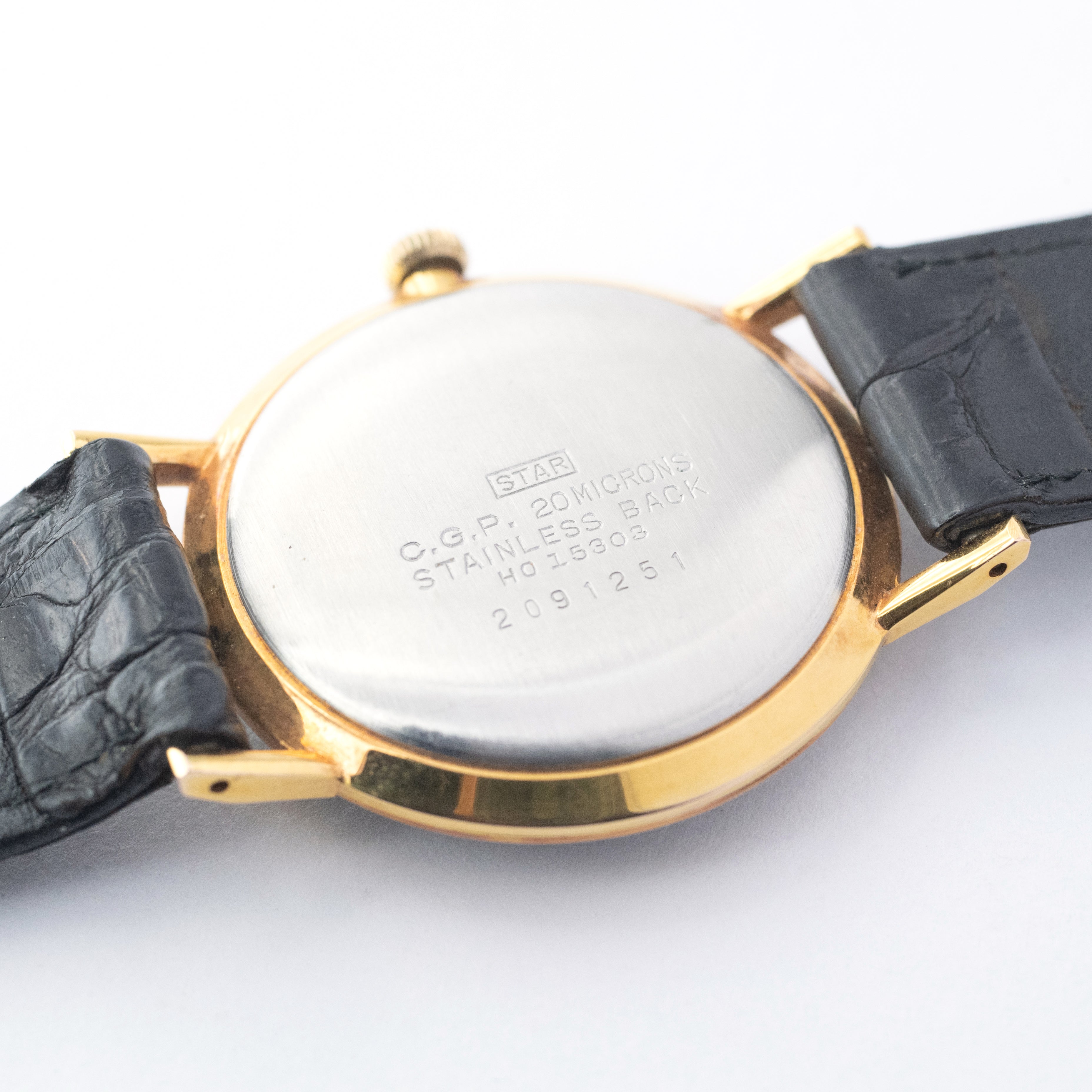 シチズン 1962年製 ホーマー パンジー ブラックダイヤル ピストル