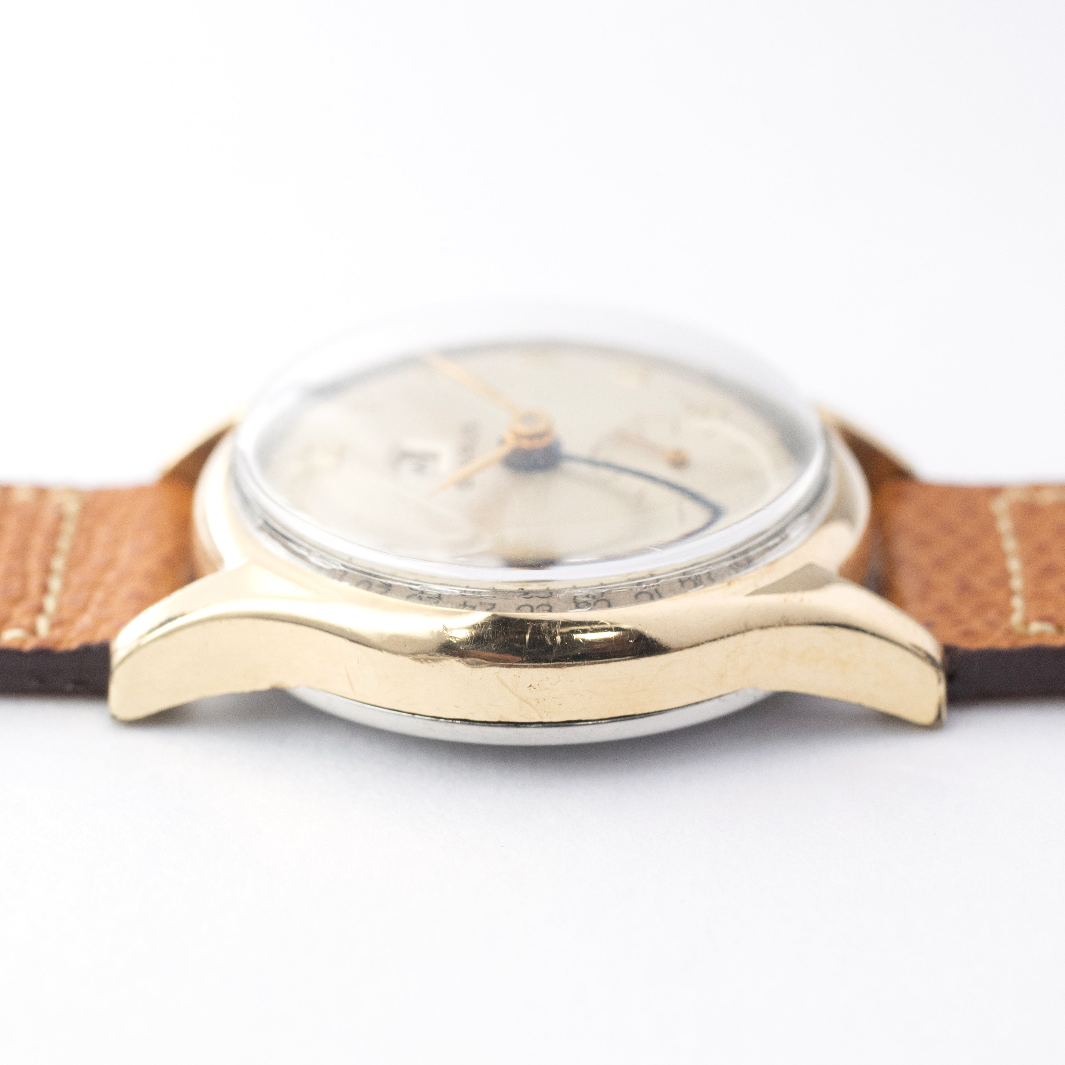 ベンラス カレンダーウォッチ 1950年代製 デイデイト ポインターデイト 金張り