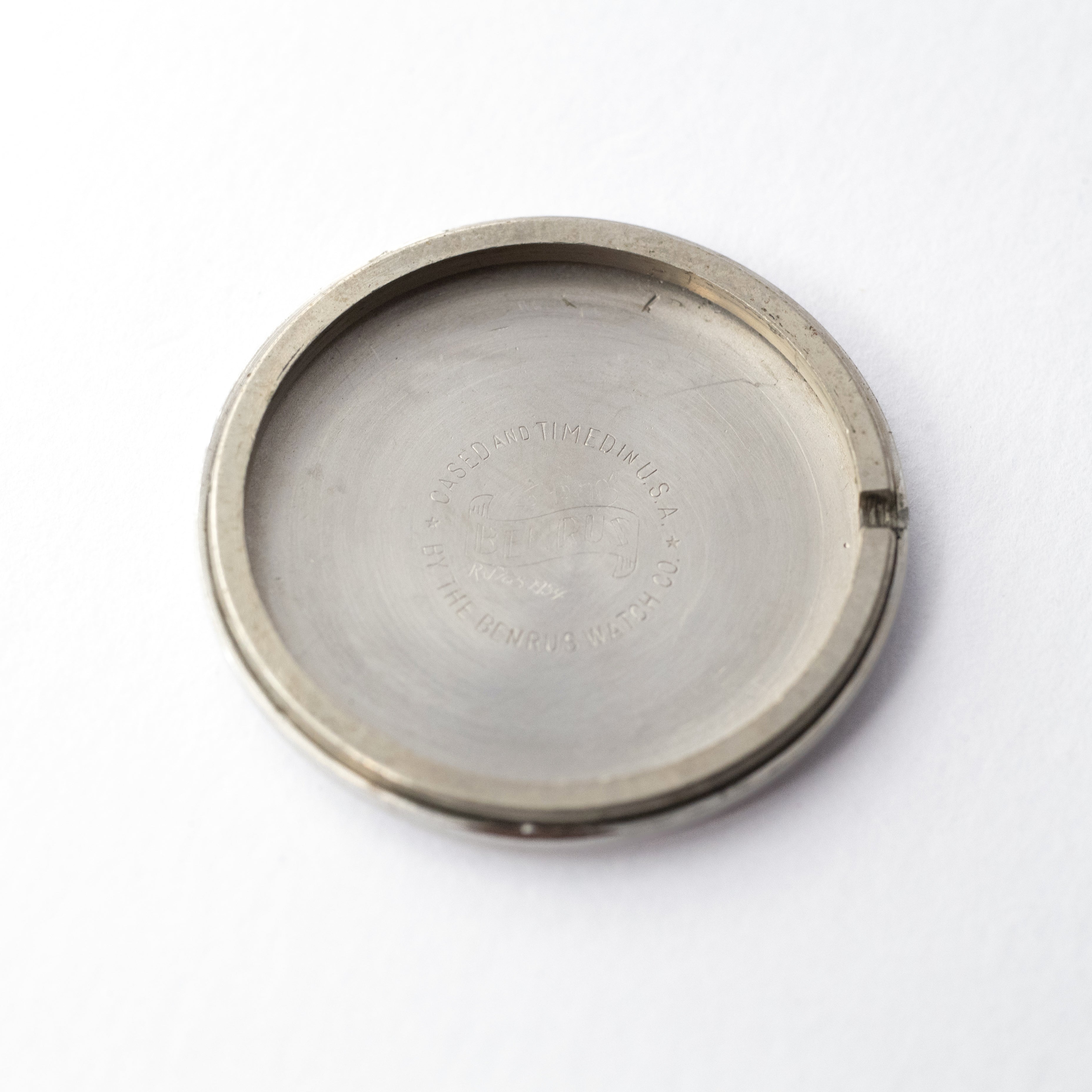 ベンラス カレンダーウォッチ 1950年代製 デイデイト ポインターデイト 金張り