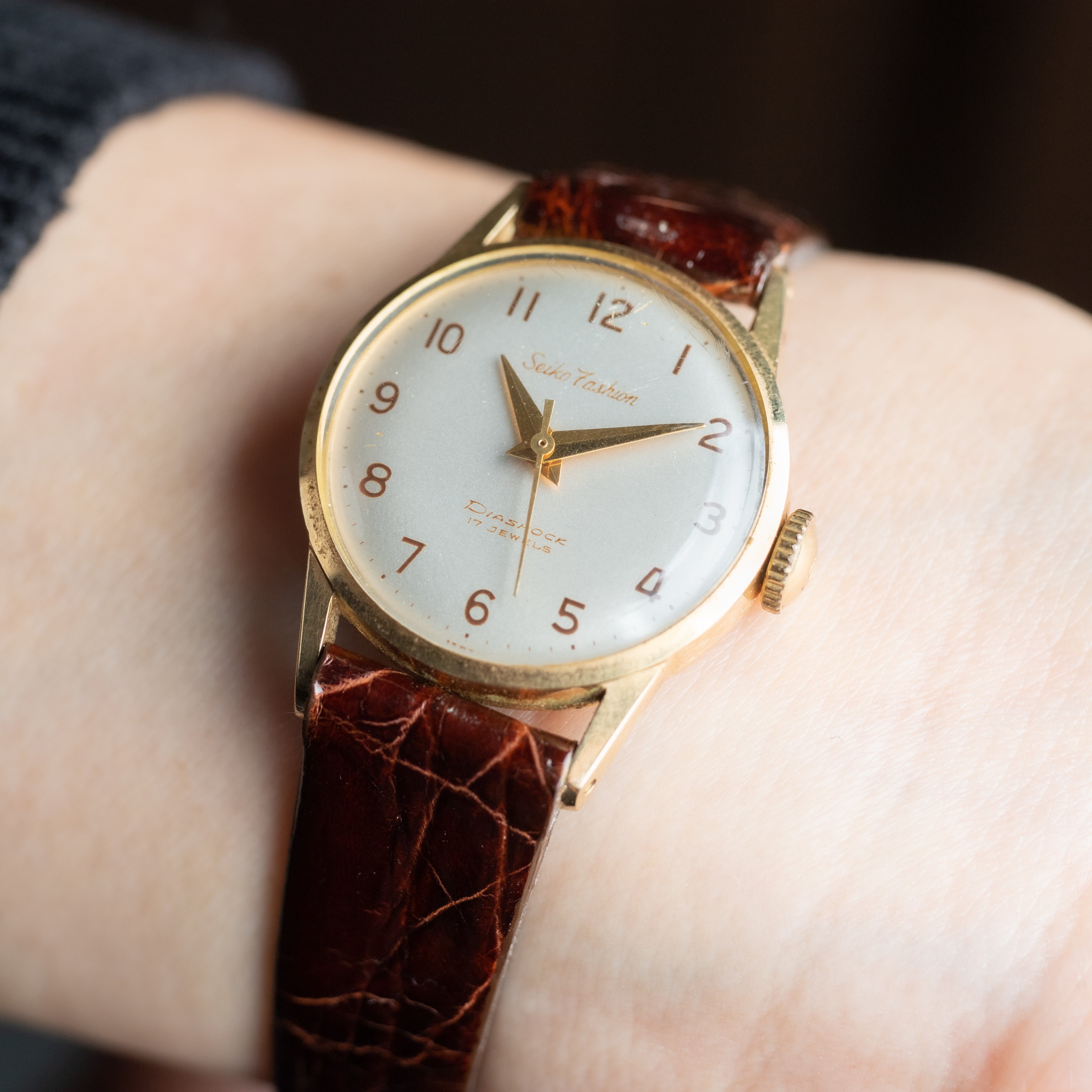 セイコー ファッション レディース 18KYG 手巻き 1963年製