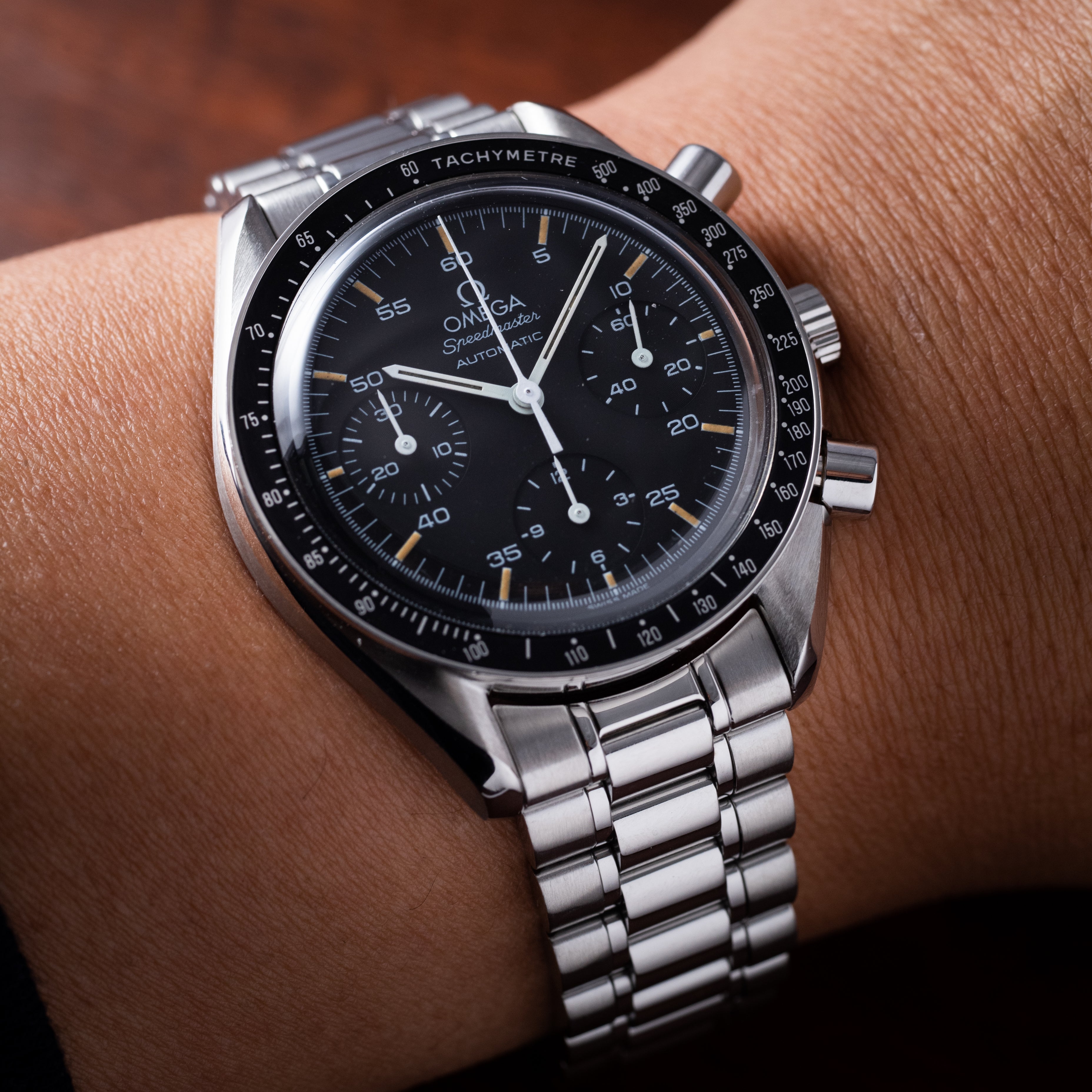 オメガ スピードマスター 1989~90年製 オートマチック トリチウム夜光