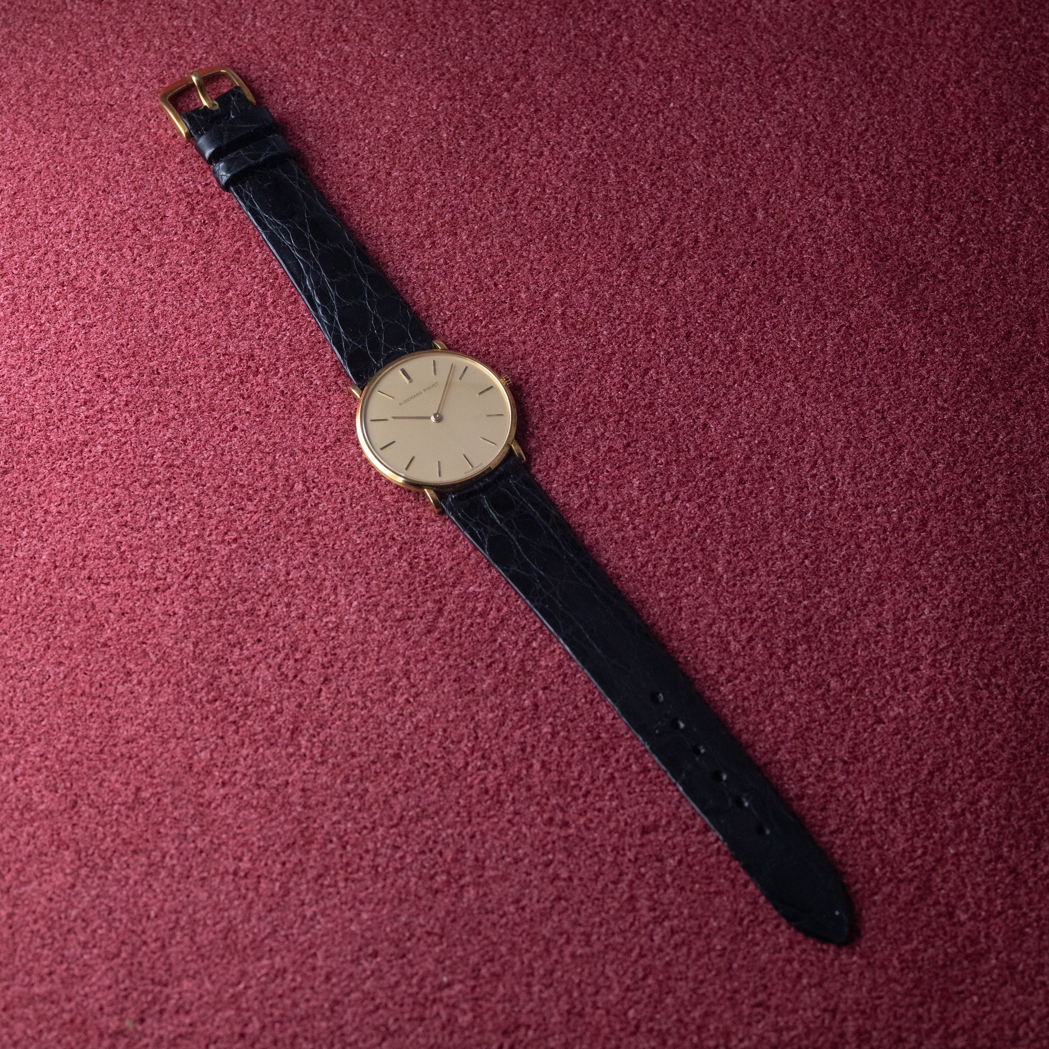 オーデマ・ピゲ ウルトラスリム18KYG 1980~86年製 Cal.2003 箱ギャラ