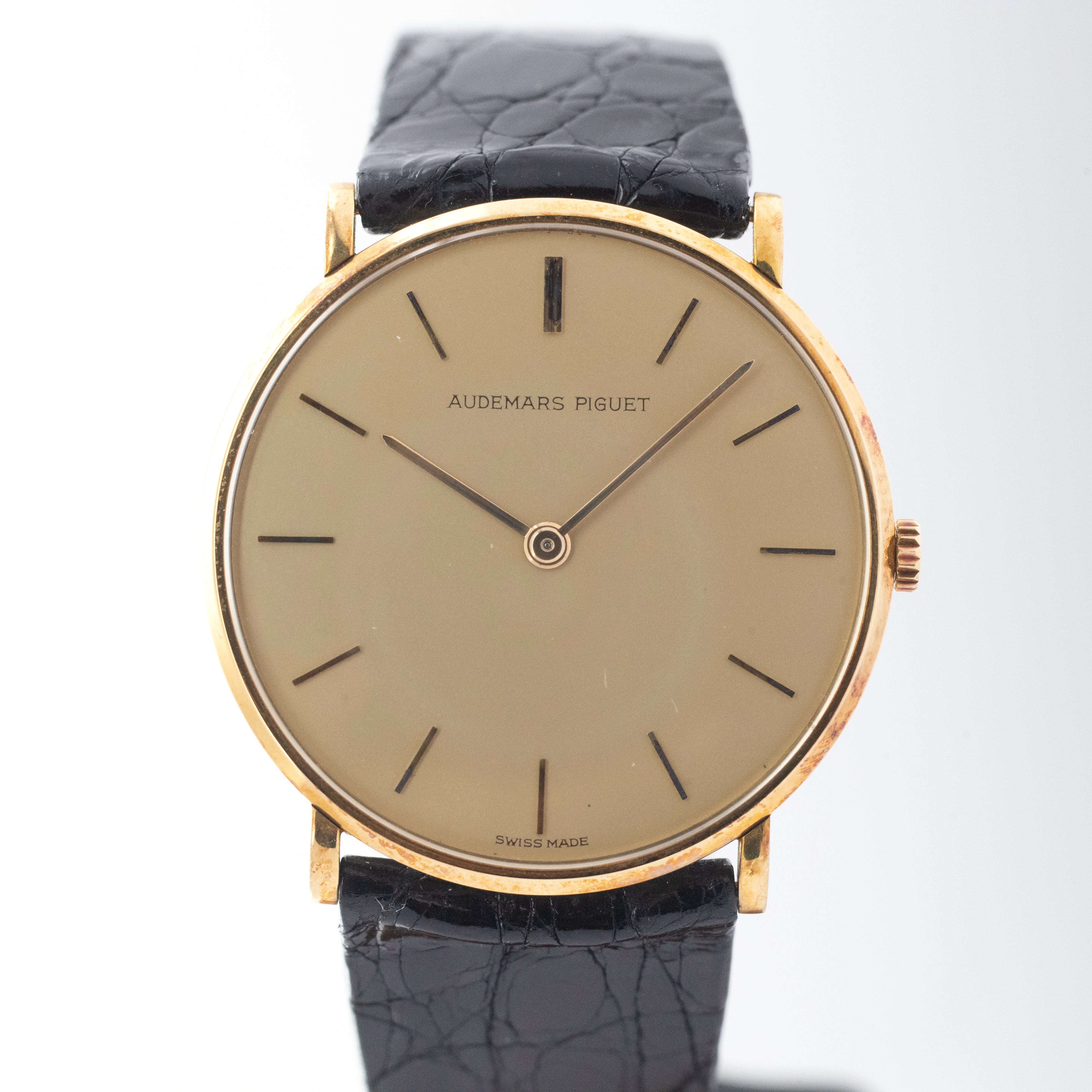 オーデマ・ピゲ ウルトラスリム18KYG 1980~86年製 Cal.2003 箱ギャラ