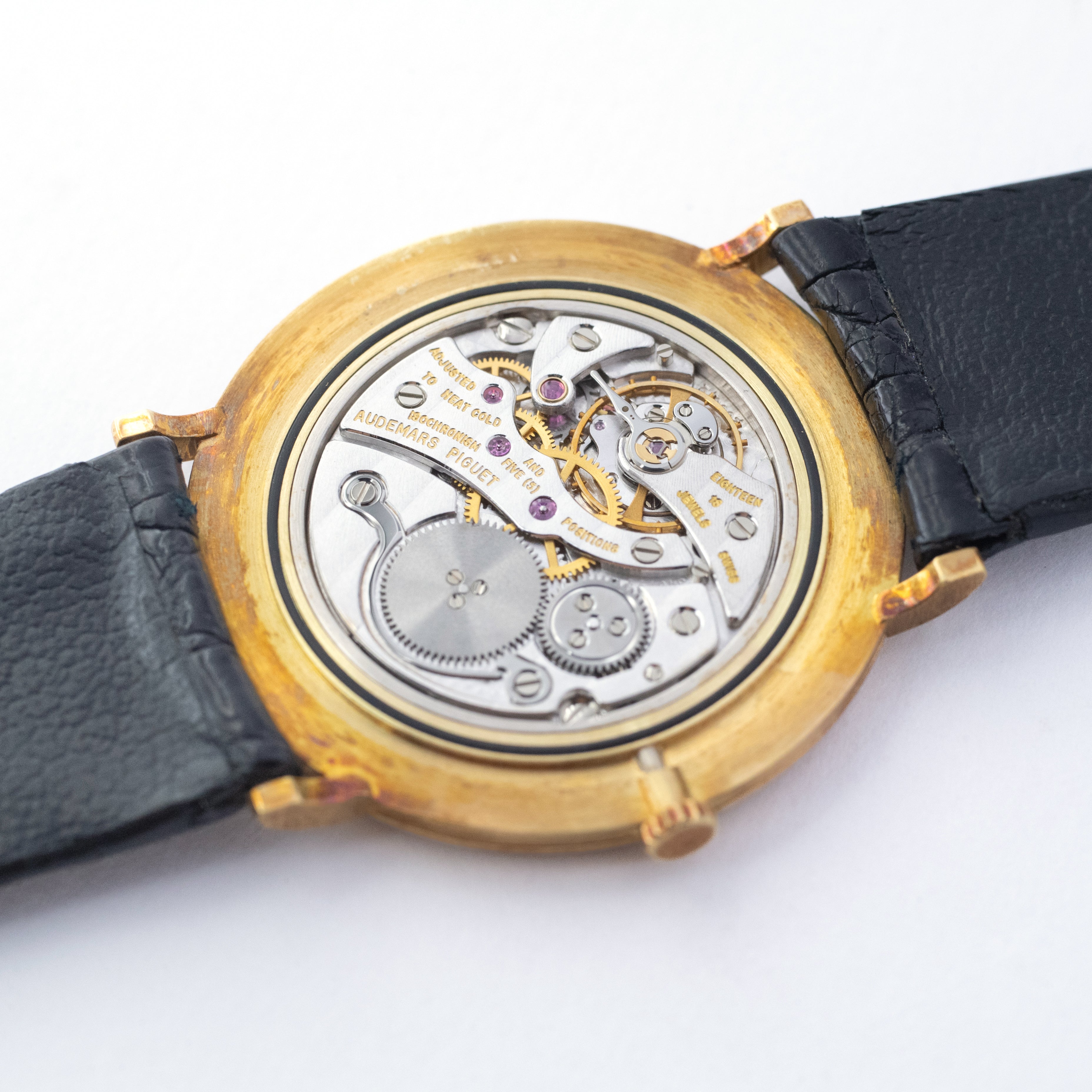 オーデマ・ピゲ ウルトラスリム18KYG 1980~86年製 Cal.2003 箱ギャラ