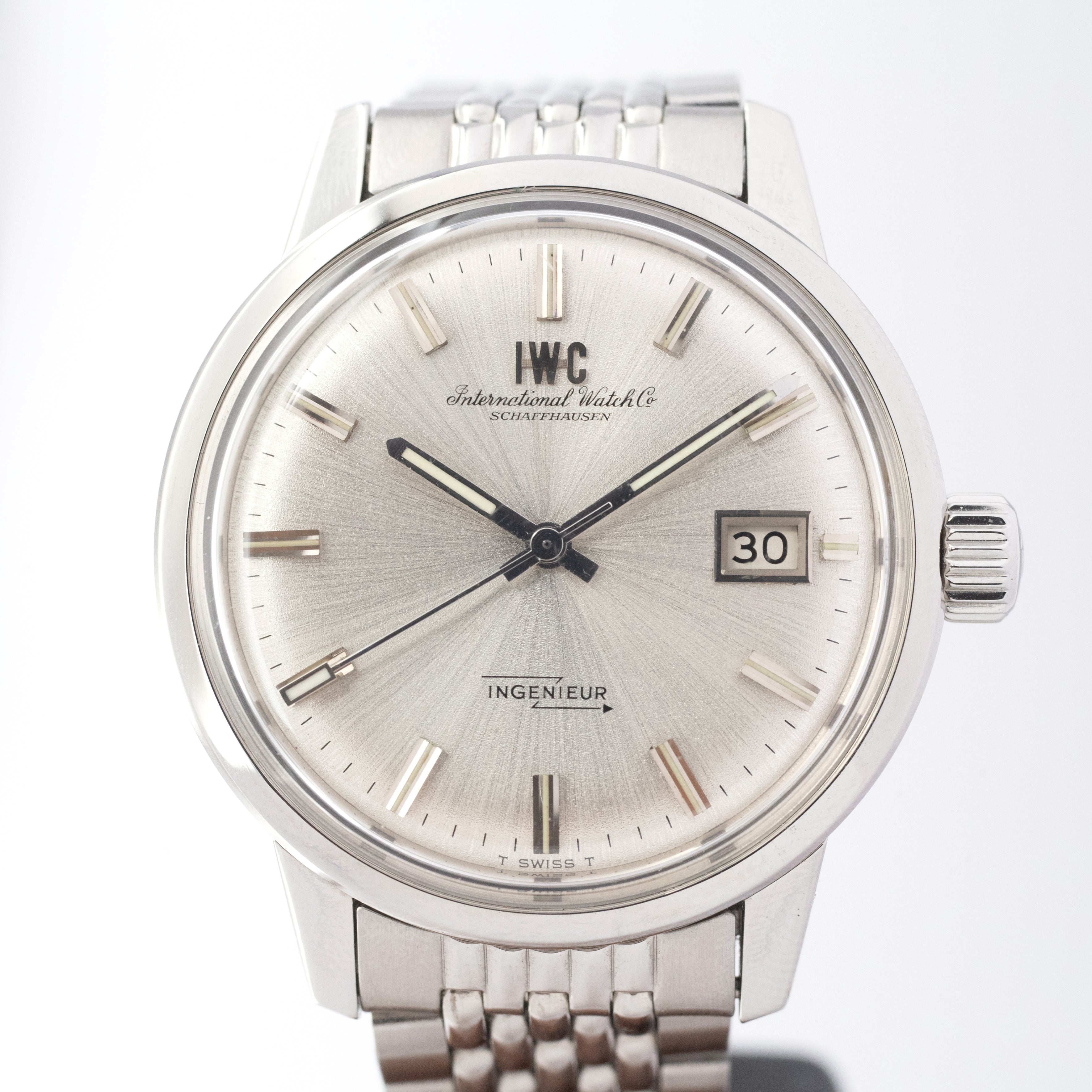 IWC インヂュニア 1973年製 Ref.866A Cal.8541 純正ステンレスブレス アーカイブ付き