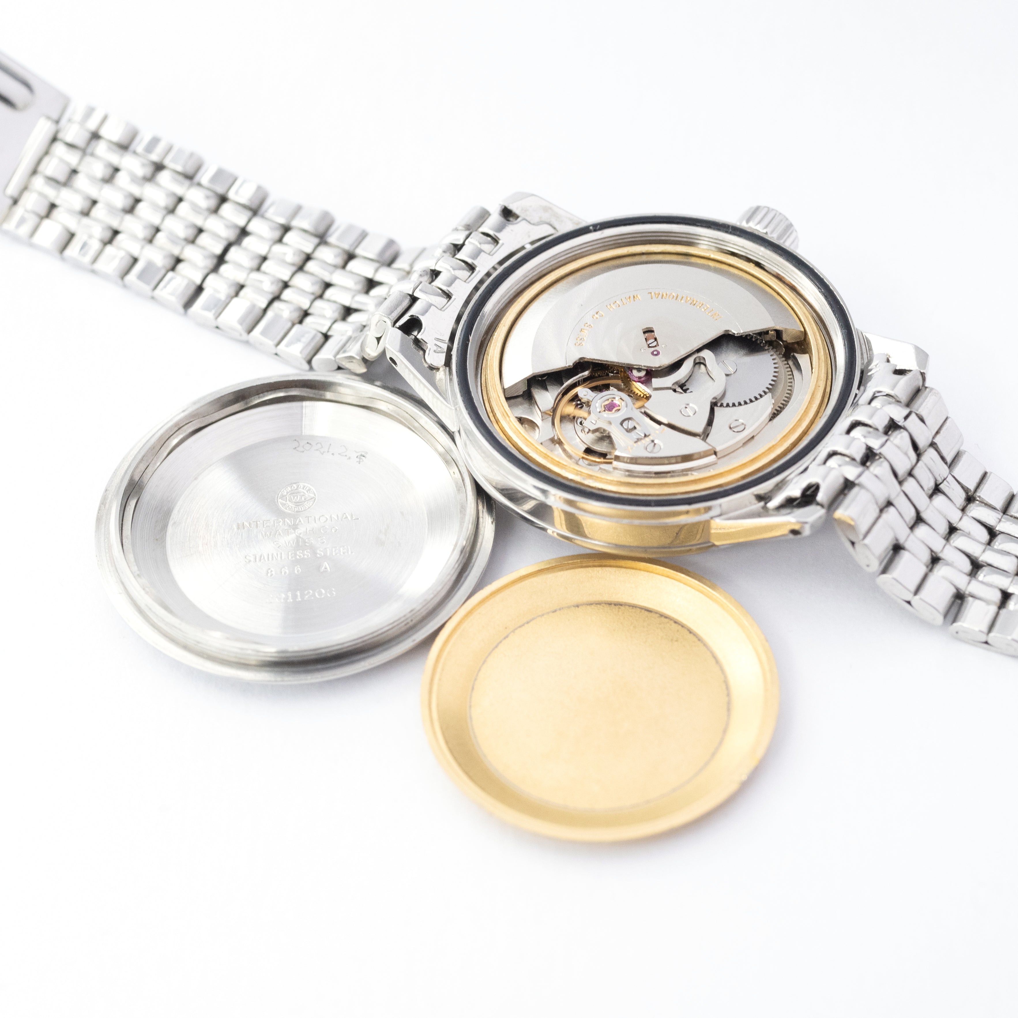 IWC インヂュニア 1973年製 Ref.866A Cal.8541 純正ステンレスブレス アーカイブ付き