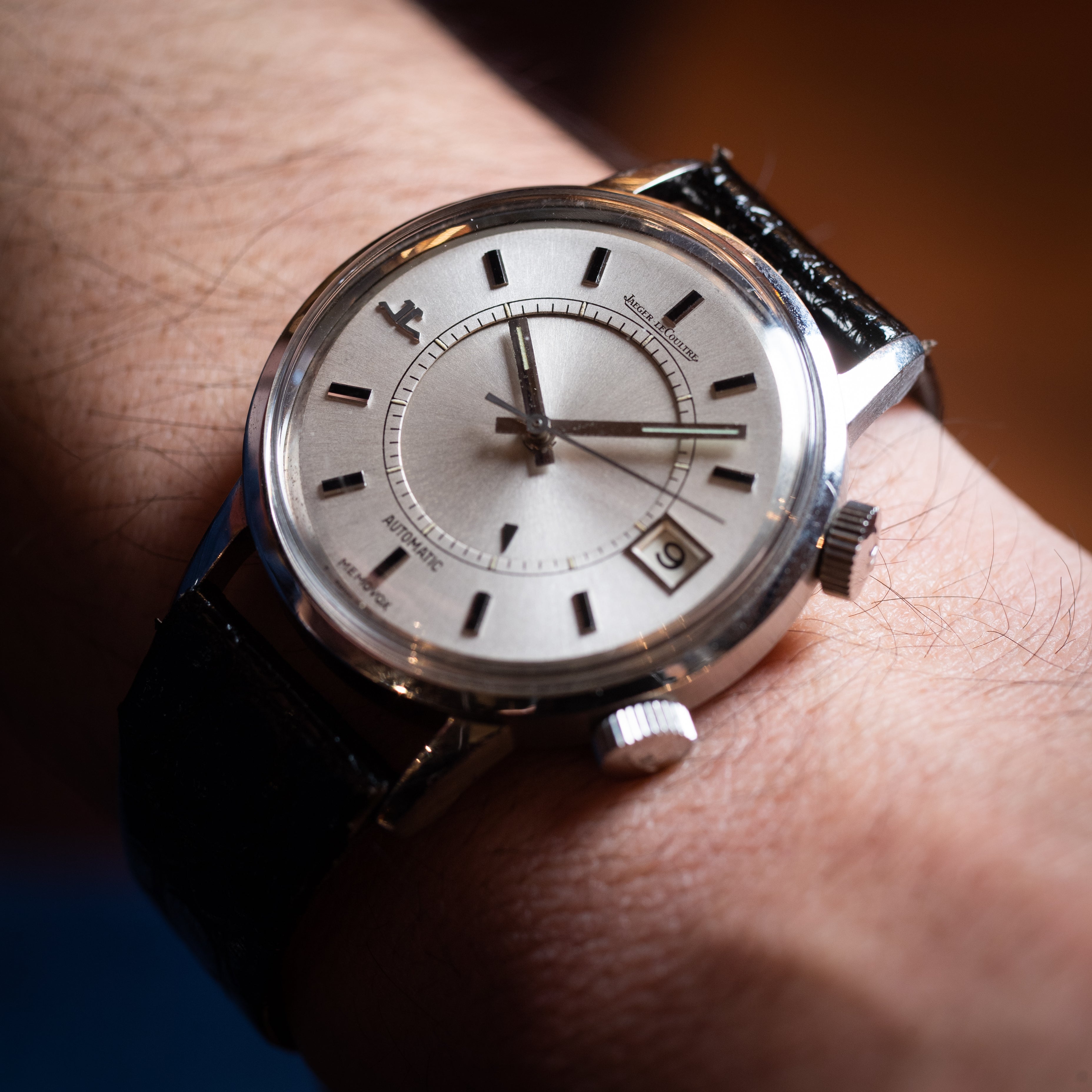 ジャガールクルト メモボックス 1970年代製 オートマチック アラームウオッチ