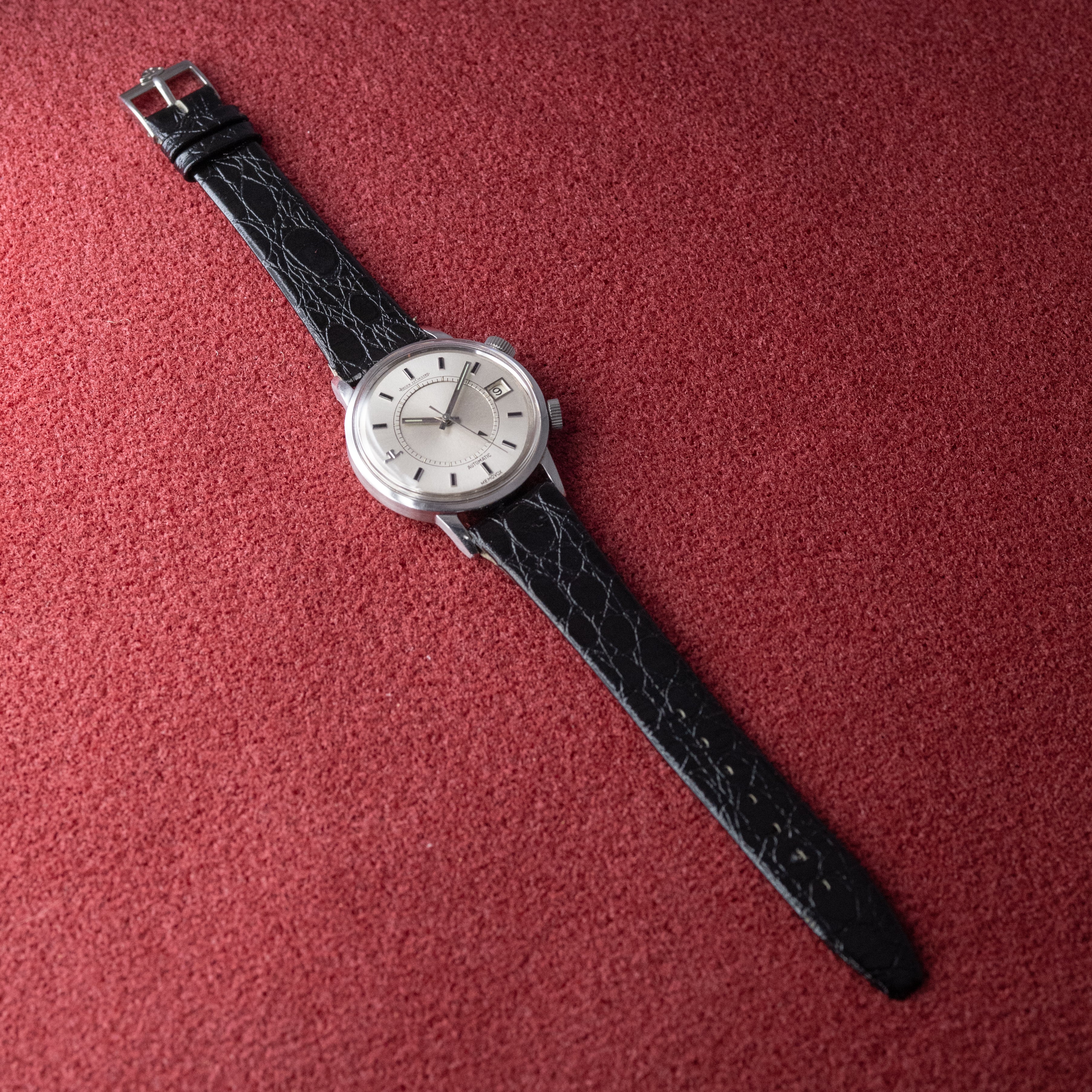 ジャガールクルト メモボックス 1970年代製 オートマチック アラームウオッチ