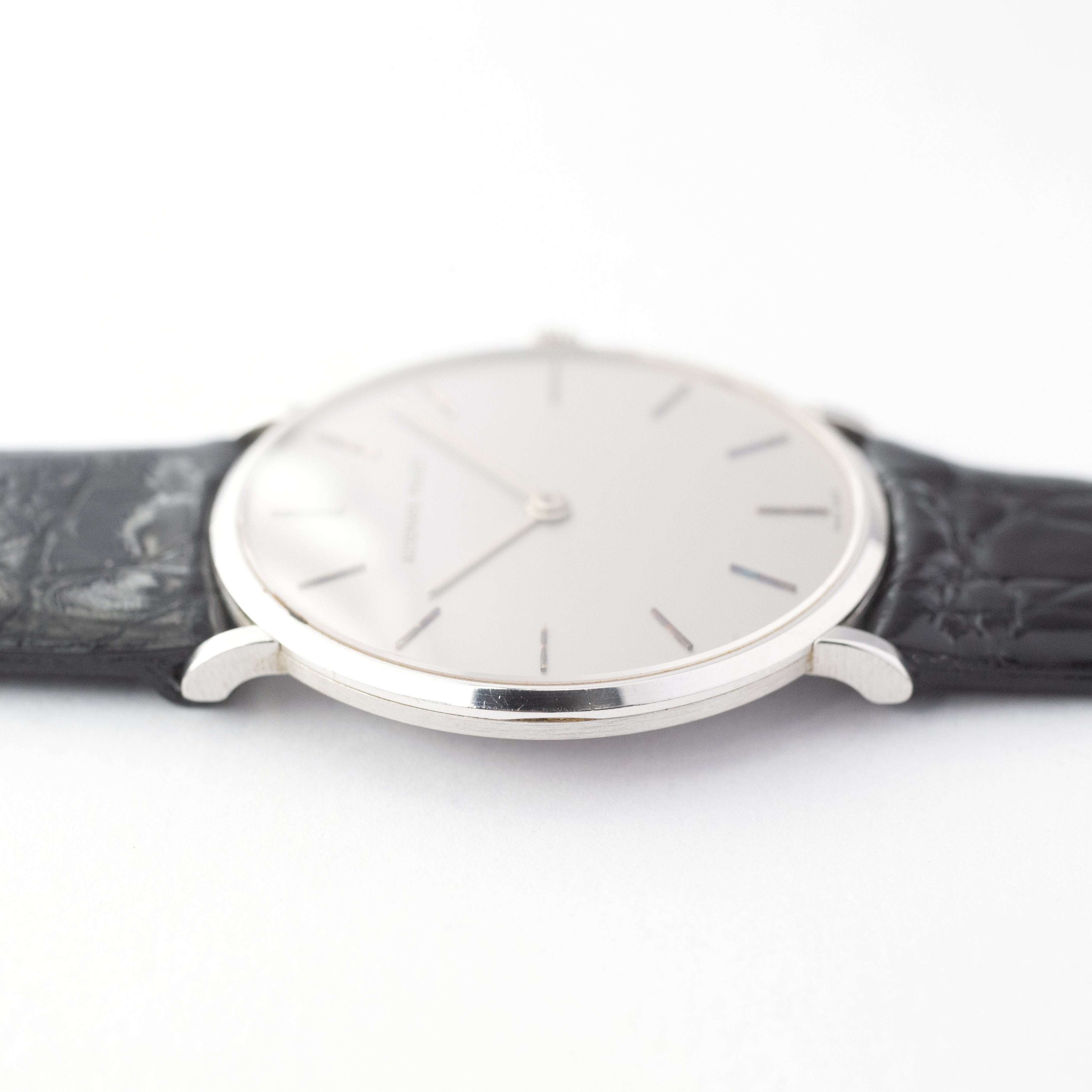 オーデマ・ピゲ ウルトラスリム 18WGラウンドケース 1980~86年製 純正尾錠