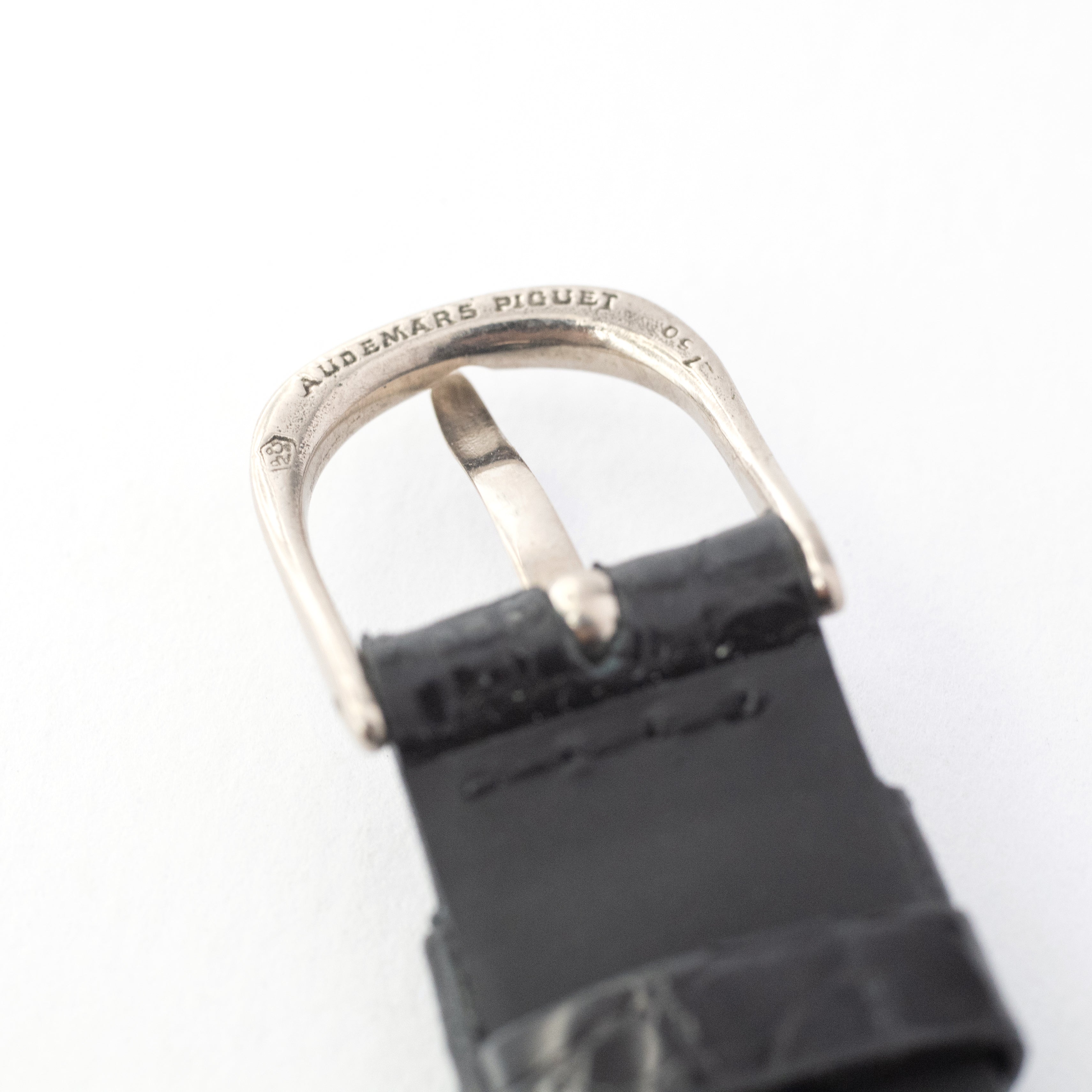 オーデマ・ピゲ ウルトラスリム 18WGラウンドケース 1980~86年製 純正尾錠