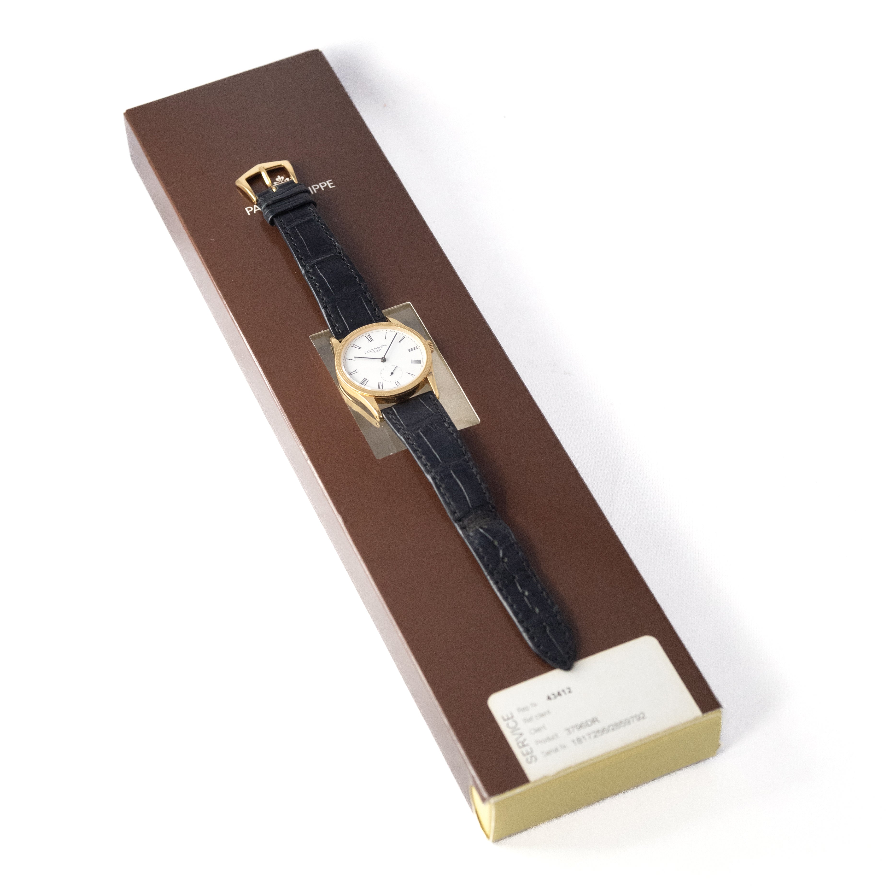 パテック・フィリップ カラトラバ Ref.3796DR 18KRG 1980年代後半製