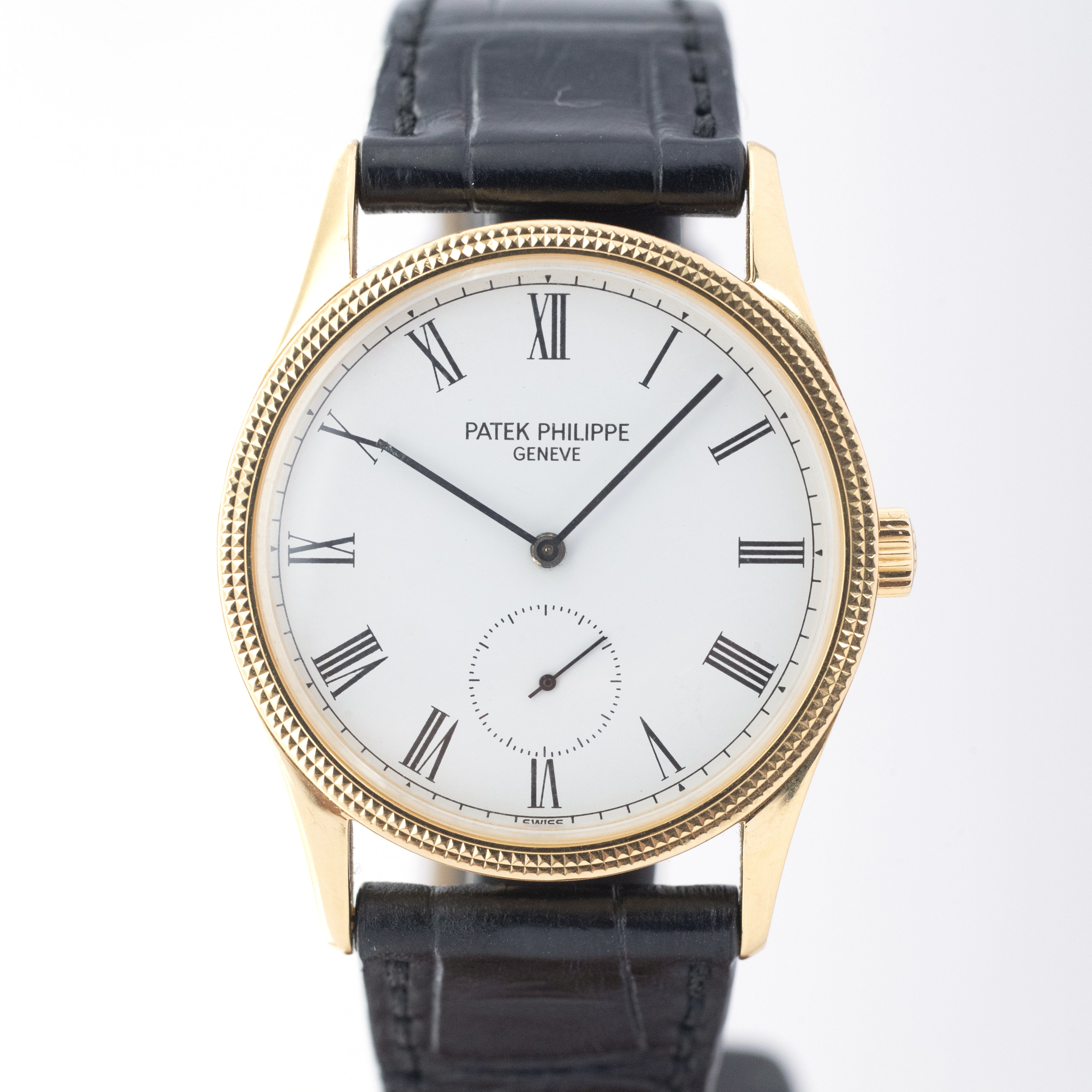 パテック・フィリップ カラトラバ Ref.3796DR 18KRG 1980年代後半製