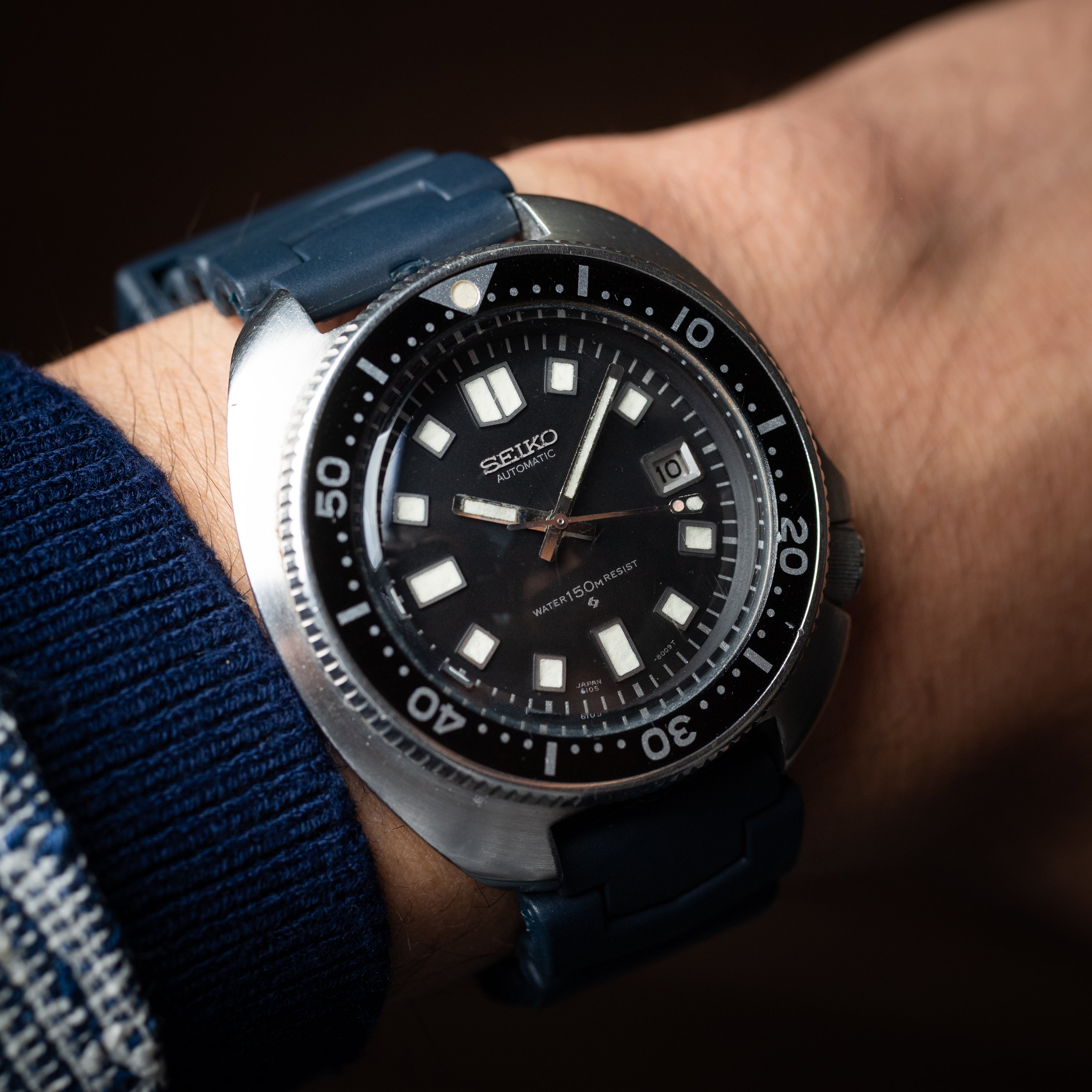 セイコー ウエムラダイバー 1974年製 150mダイバー 2nd 後期