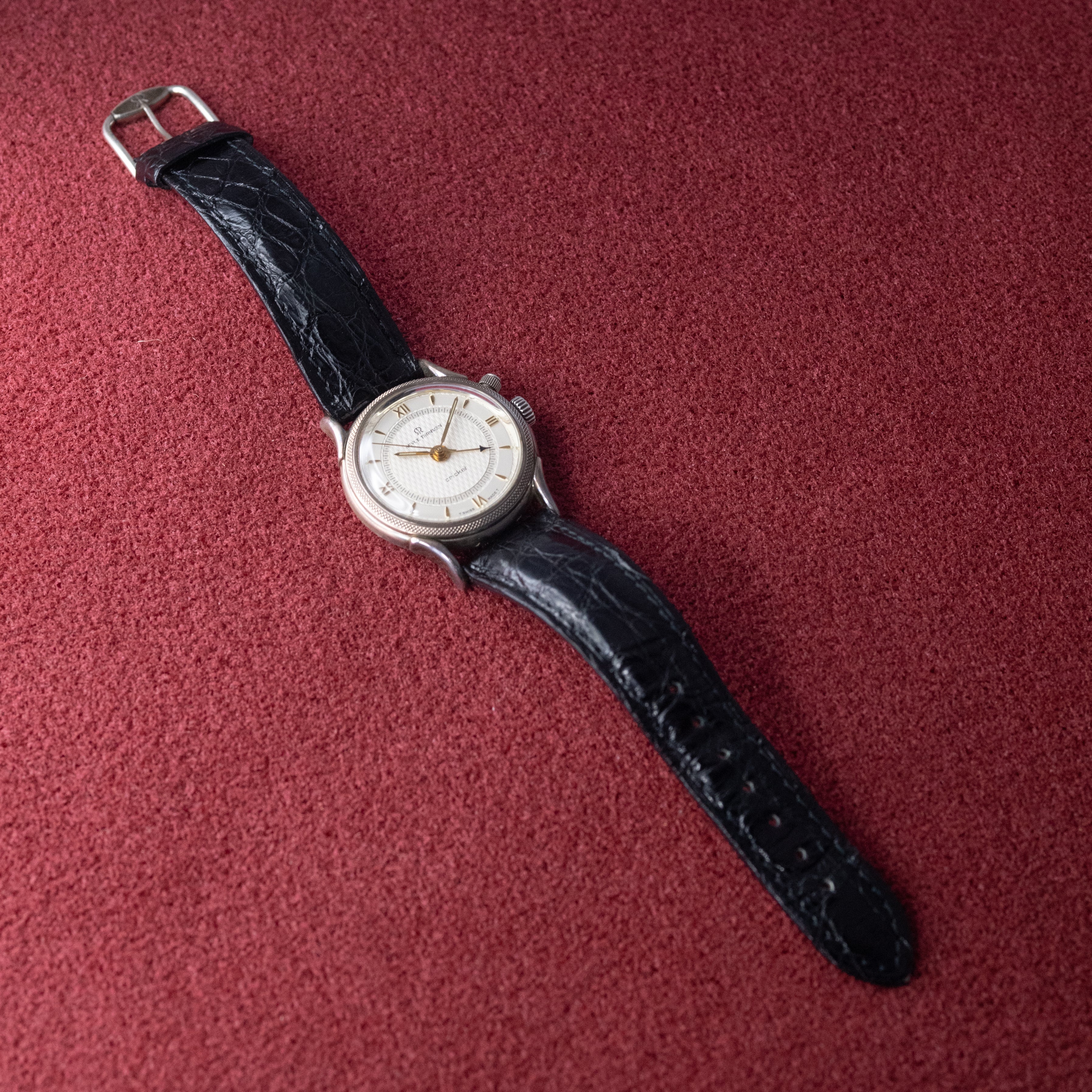 レヴュートーメン クリケット 1995年製 銀無垢ケース限定モデル 箱ギャラ付き