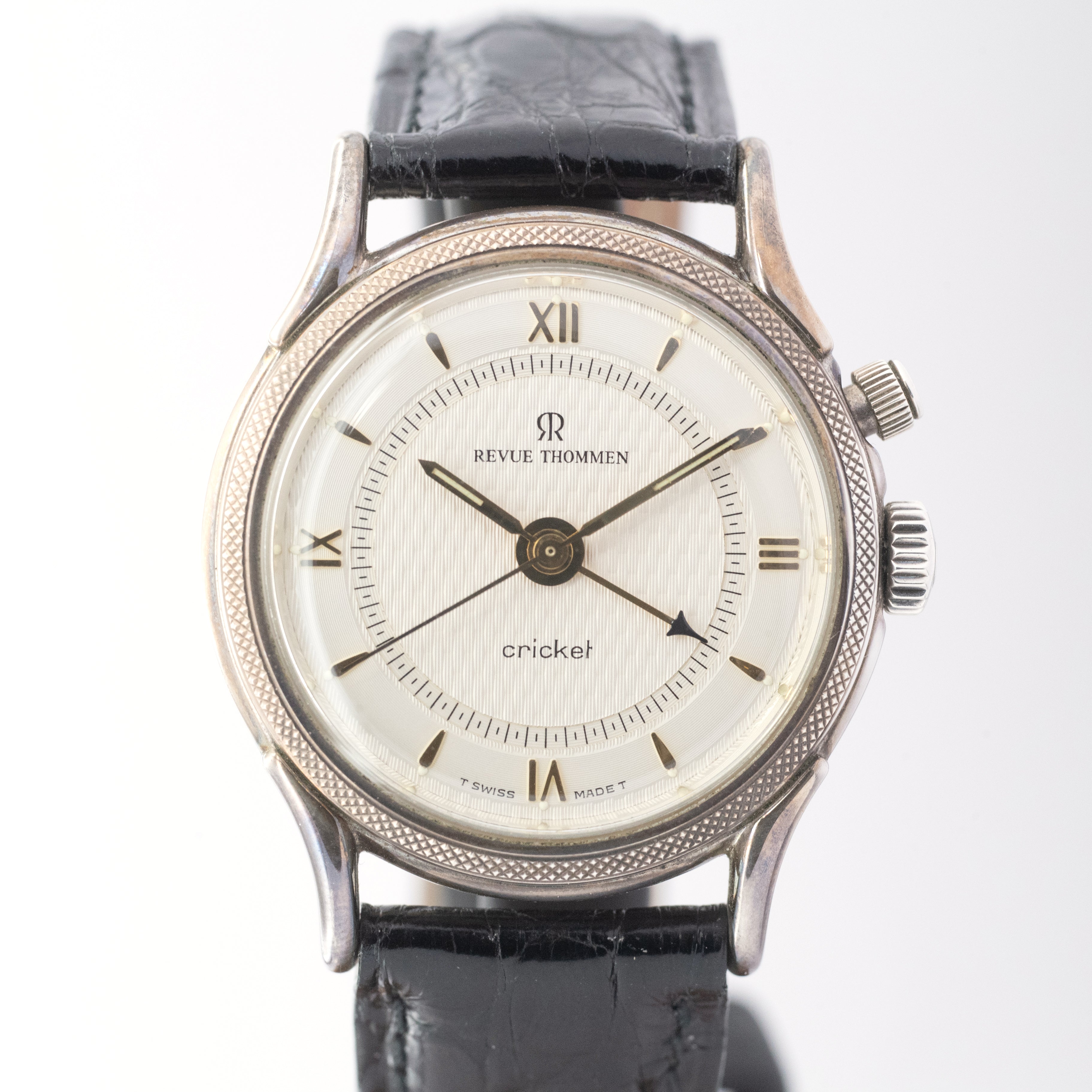 レヴュートーメン クリケット 1995年製 銀無垢ケース限定モデル 箱ギャラ付き
