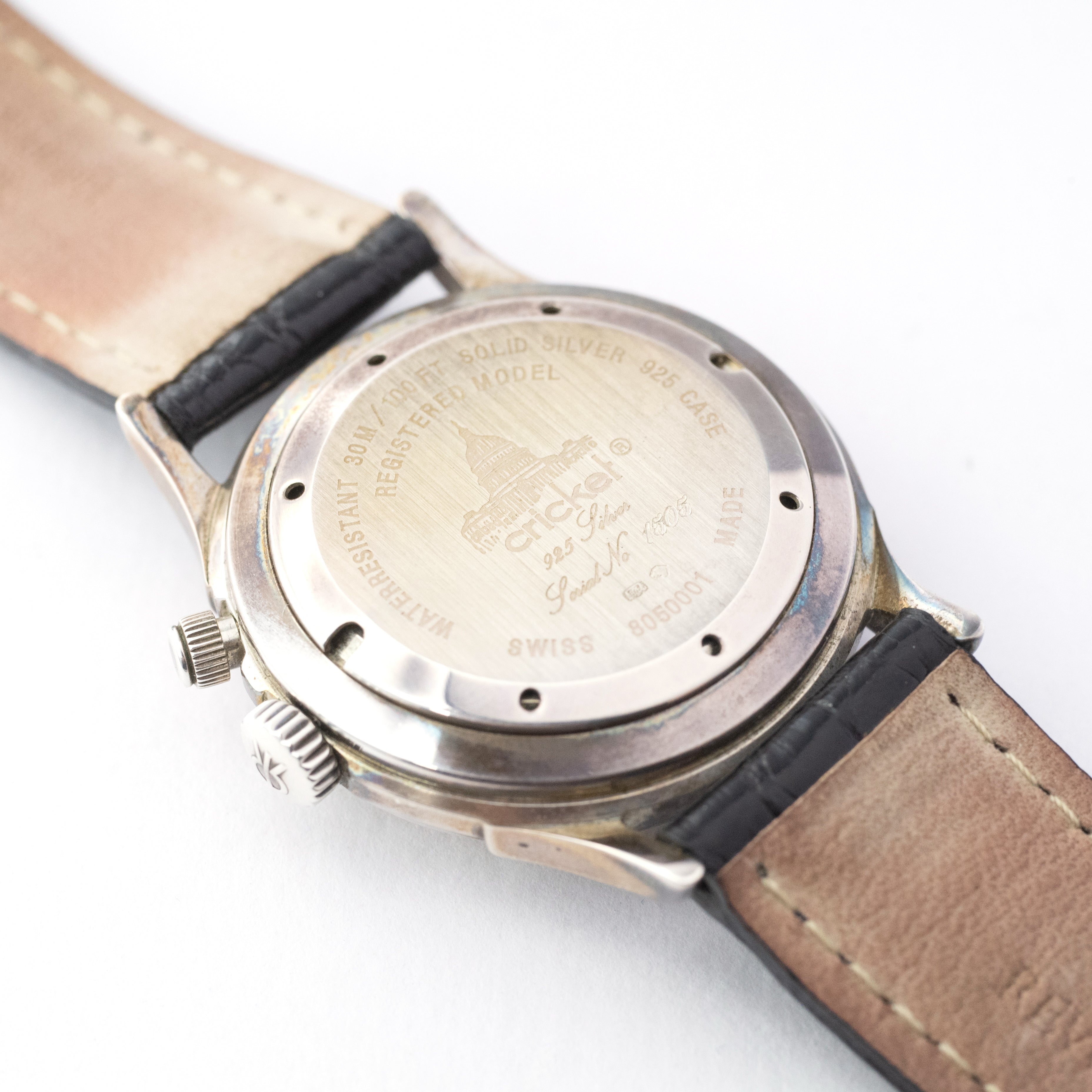 レヴュートーメン クリケット 1995年製 銀無垢ケース限定モデル 箱ギャラ付き