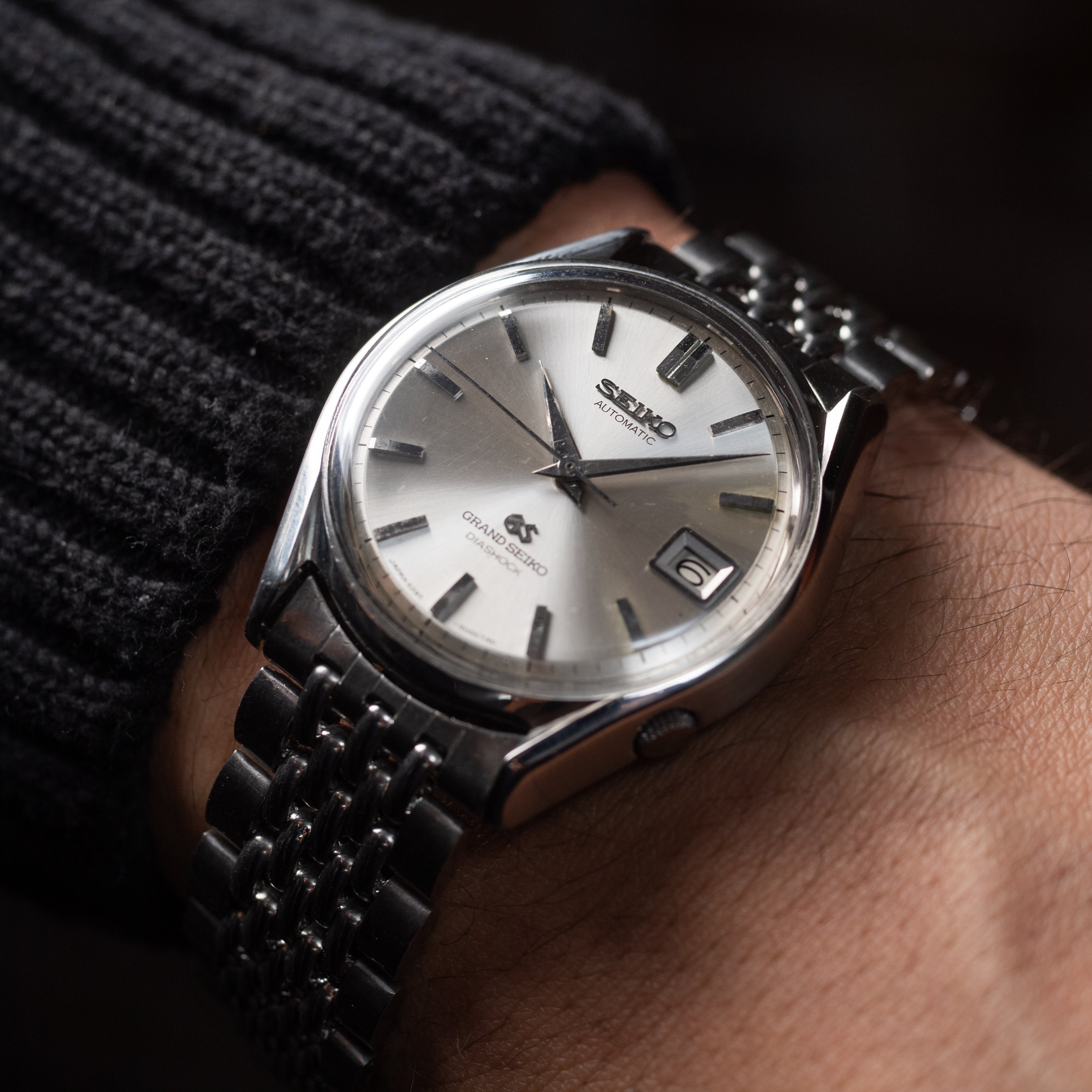 グランドセイコー 62GS 1966年製 獅子メダリオン Ref.6245-9000 自動巻き ステンレスブレス