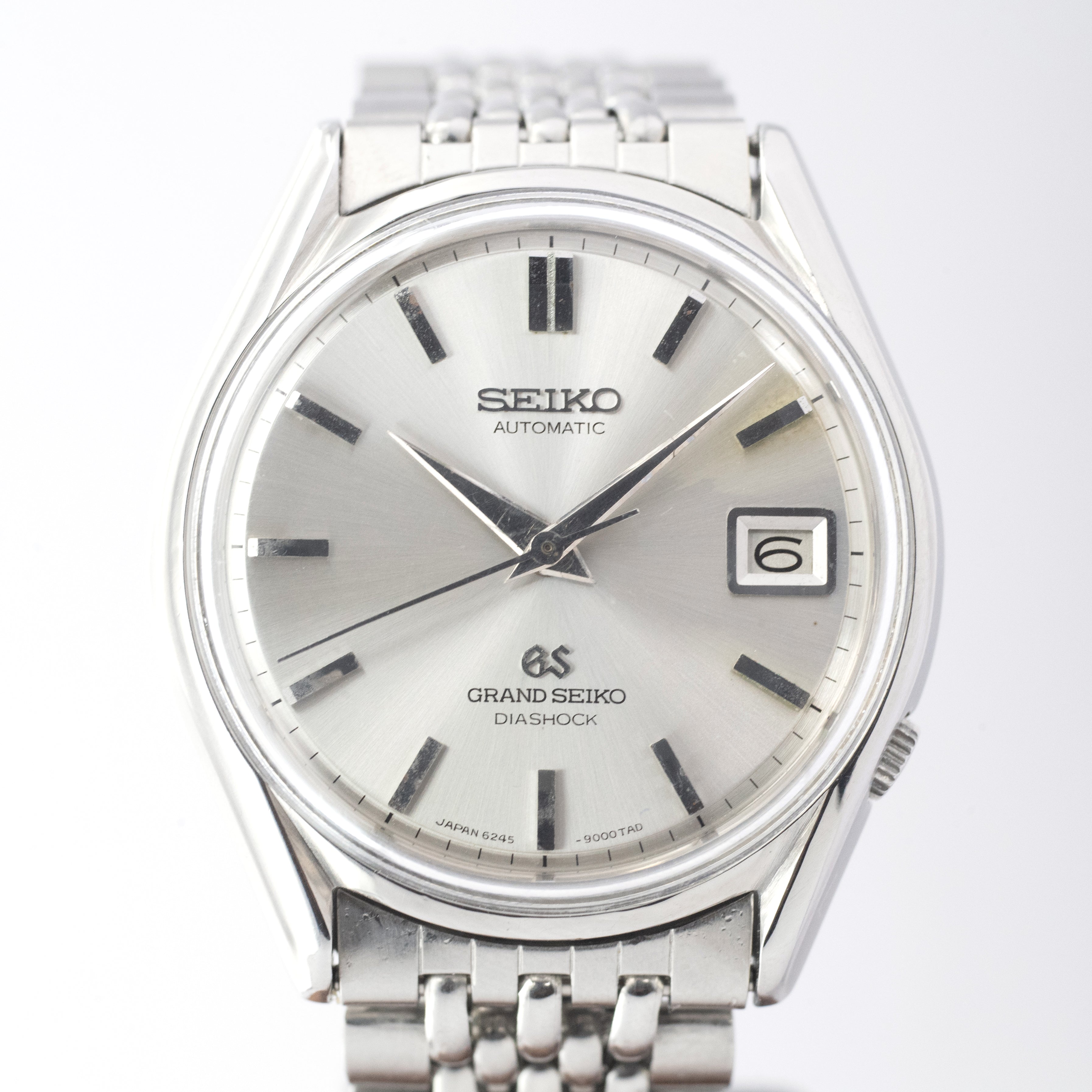 グランドセイコー 62GS 1966年製 獅子メダリオン Ref.6245-9000 自動巻き ステンレスブレス