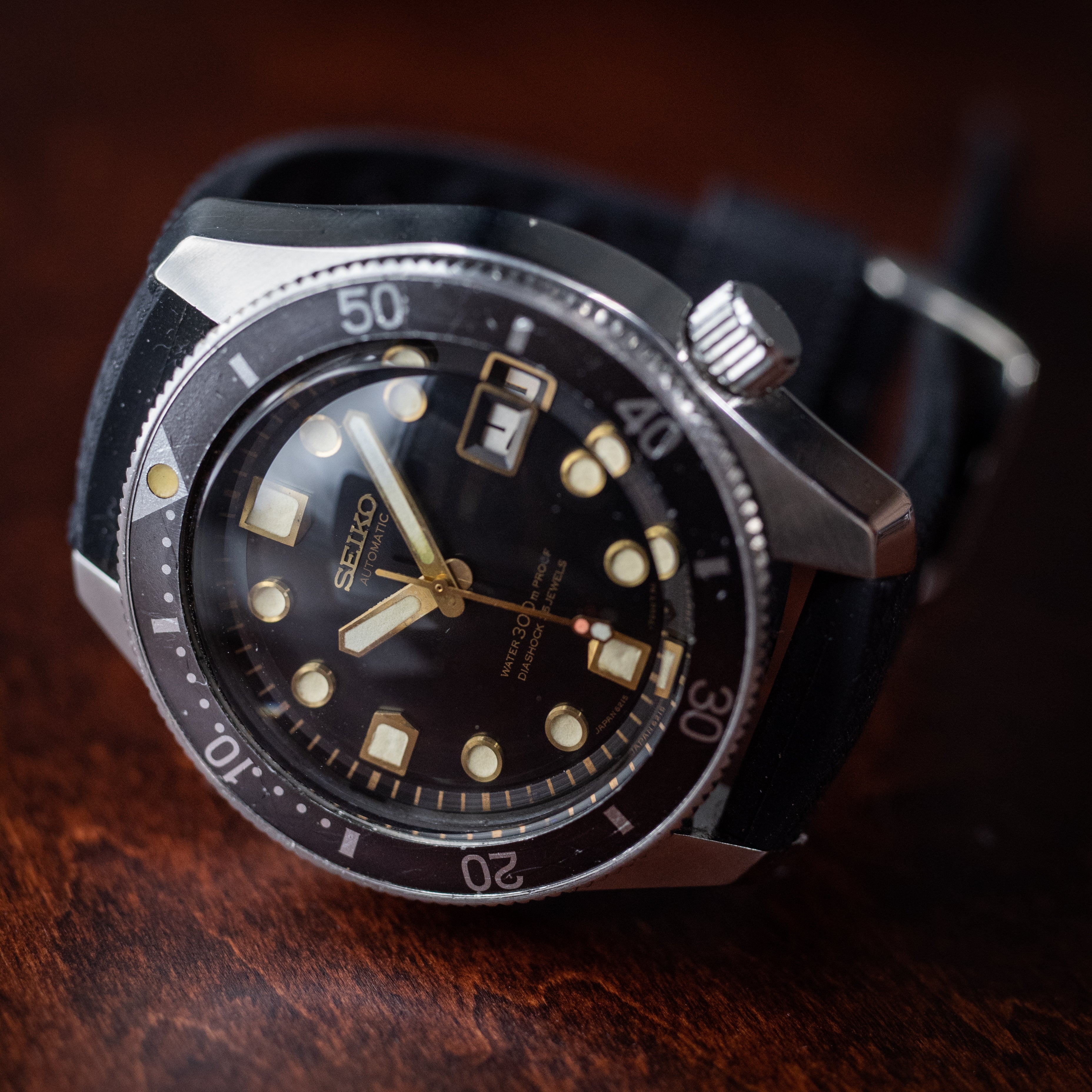 セイコー 300mダイバー Ref.6215-7000 カウントダウンベゼル オリジナルベルト付き 1967年製