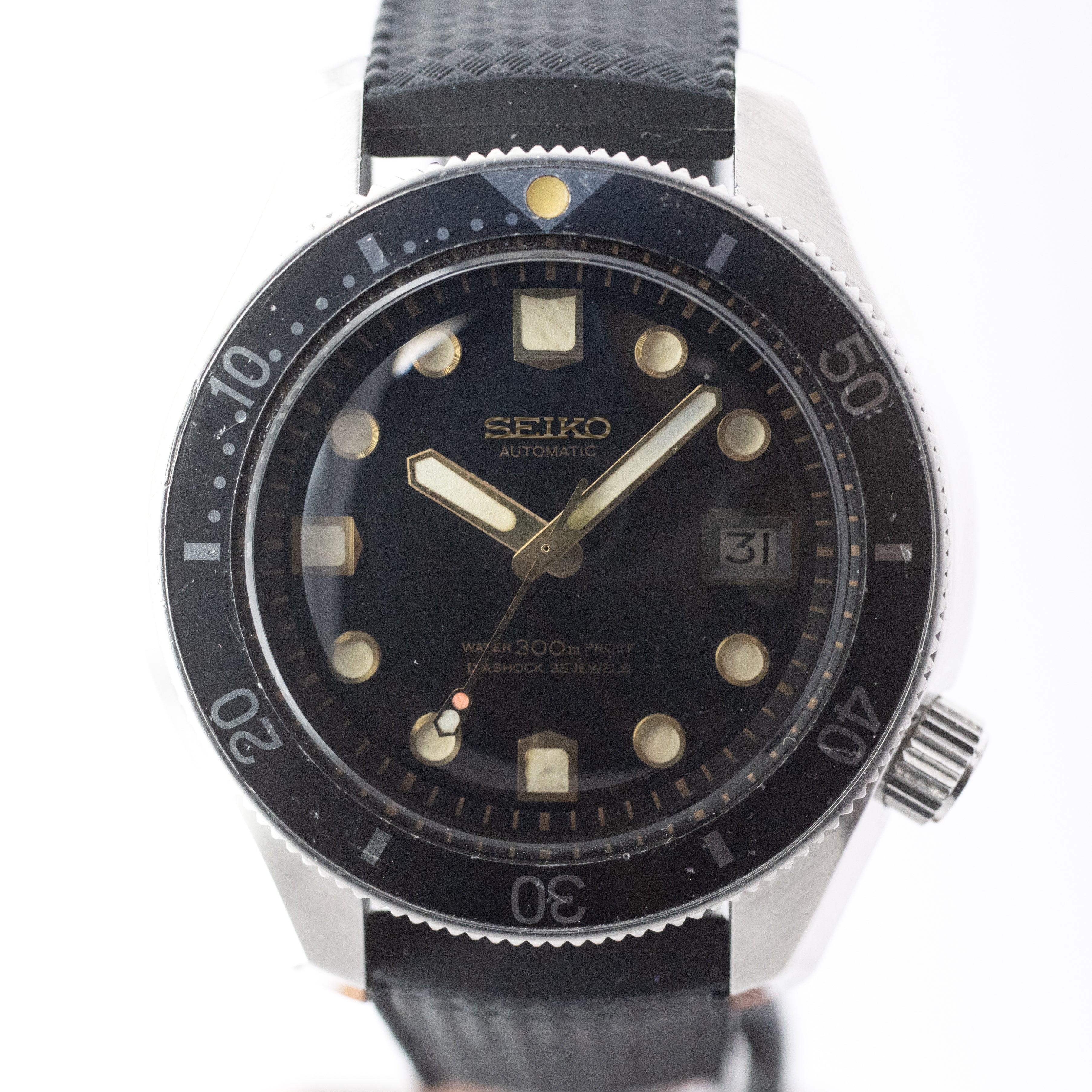 セイコー 300mダイバー Ref.6215-7000 カウントダウンベゼル オリジナルベルト付き 1967年製