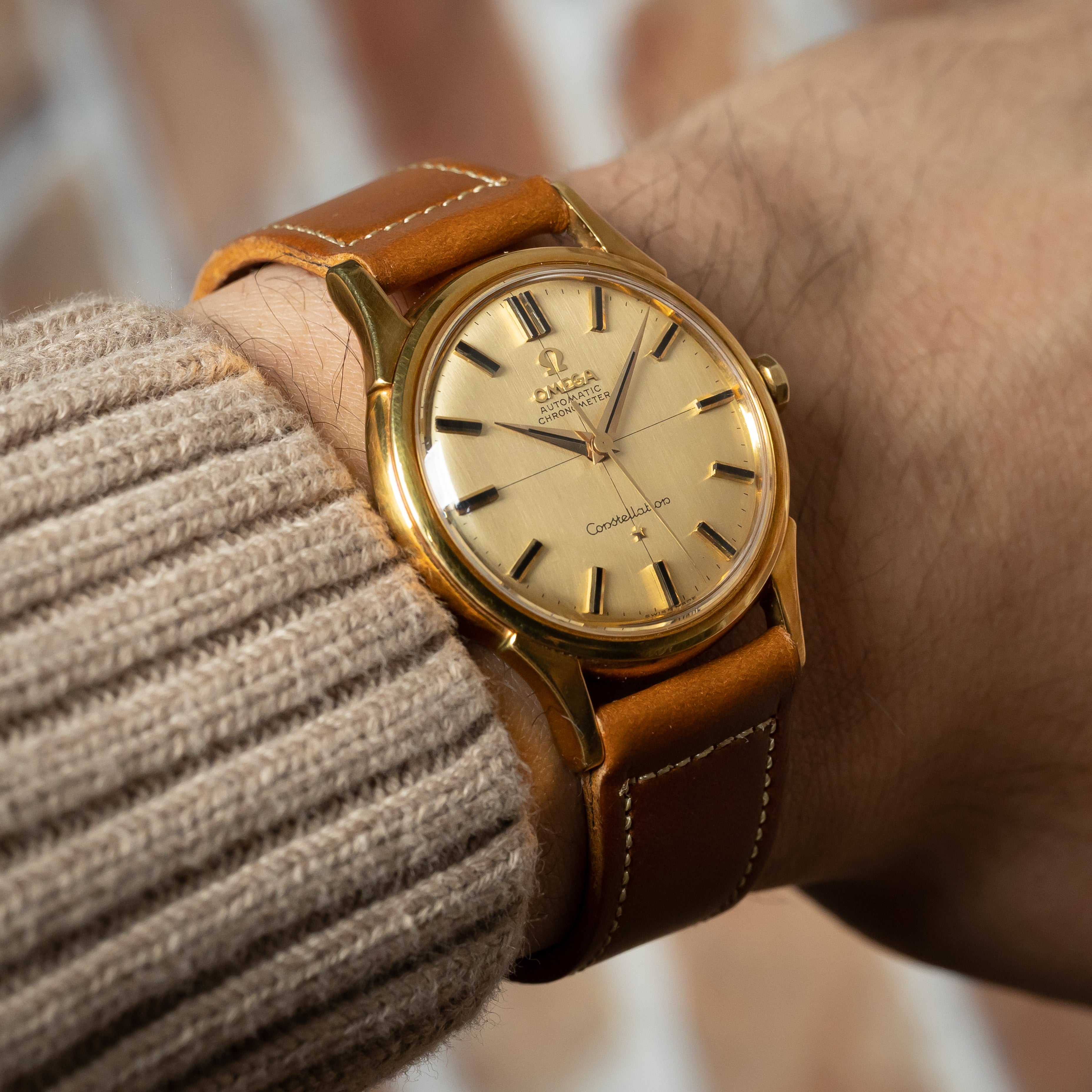 オメガ 1960年製/昭和35年製 18金無垢 コンステレーション Cal.551