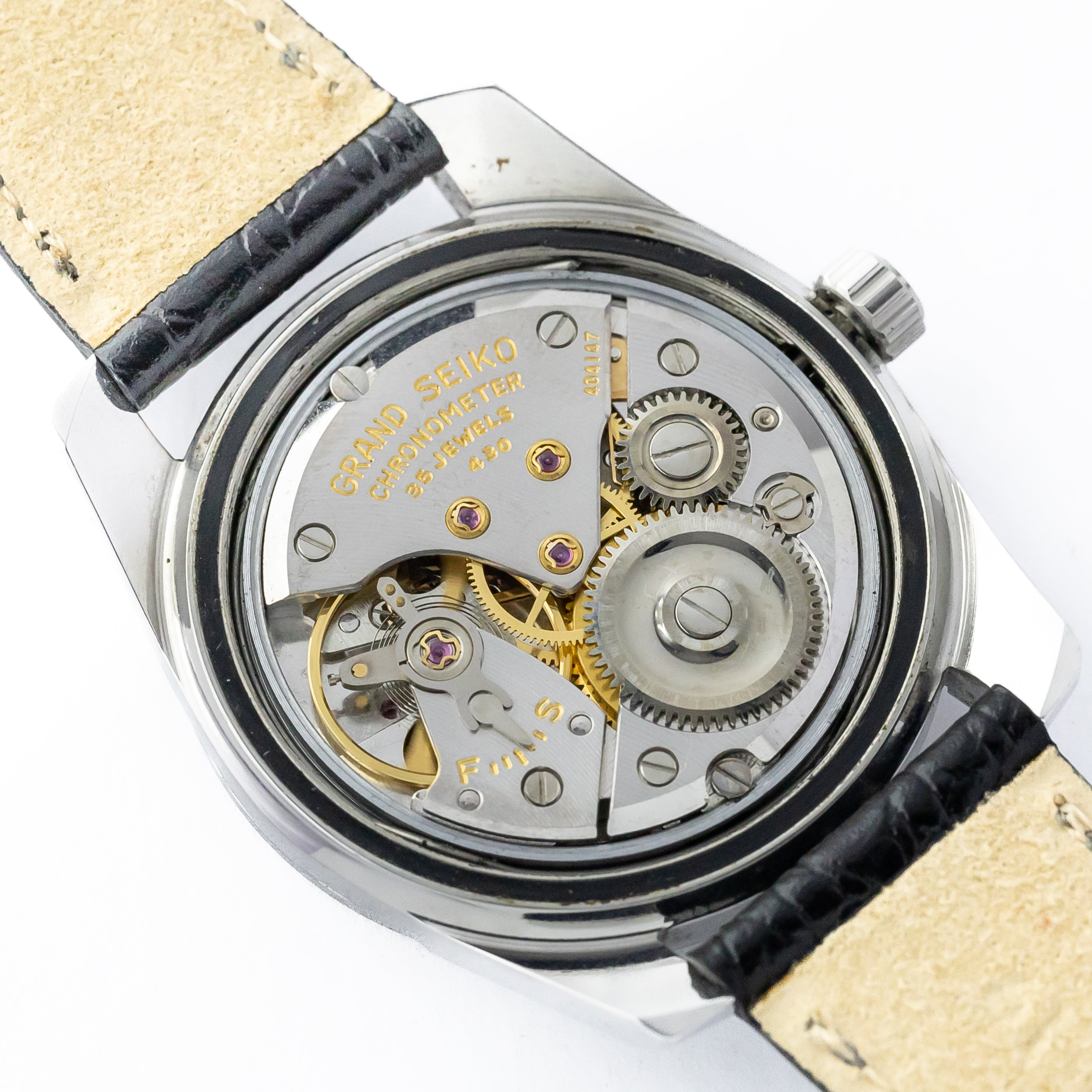 セイコー グランドセイコー 1964年製 セルフデーター 初期型 Ref.43999 GS 手巻き 純正尾錠付き