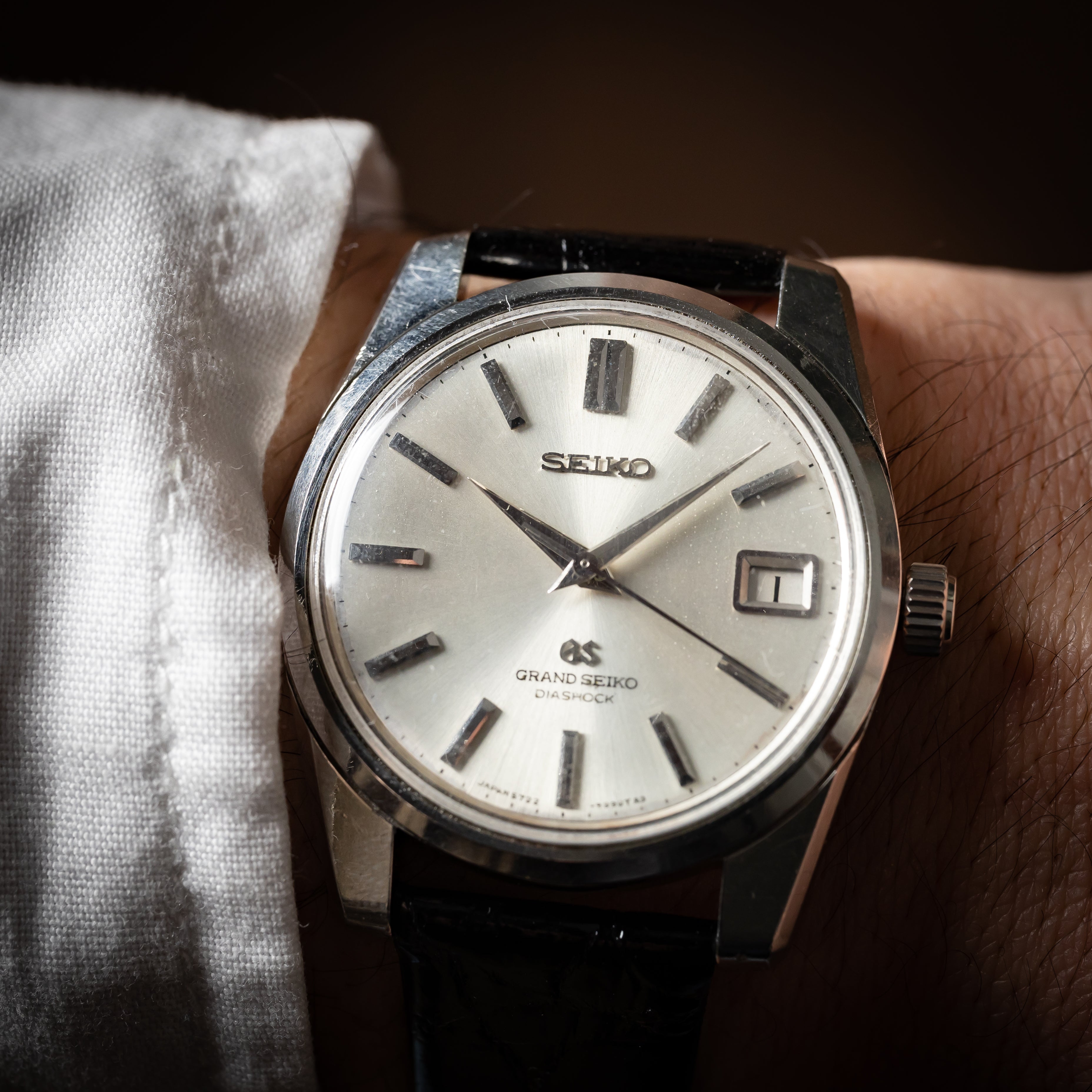 SEIKO グランドセイコー 1967年製 Ref.5722-9991 手巻き 57GS 純正尾錠