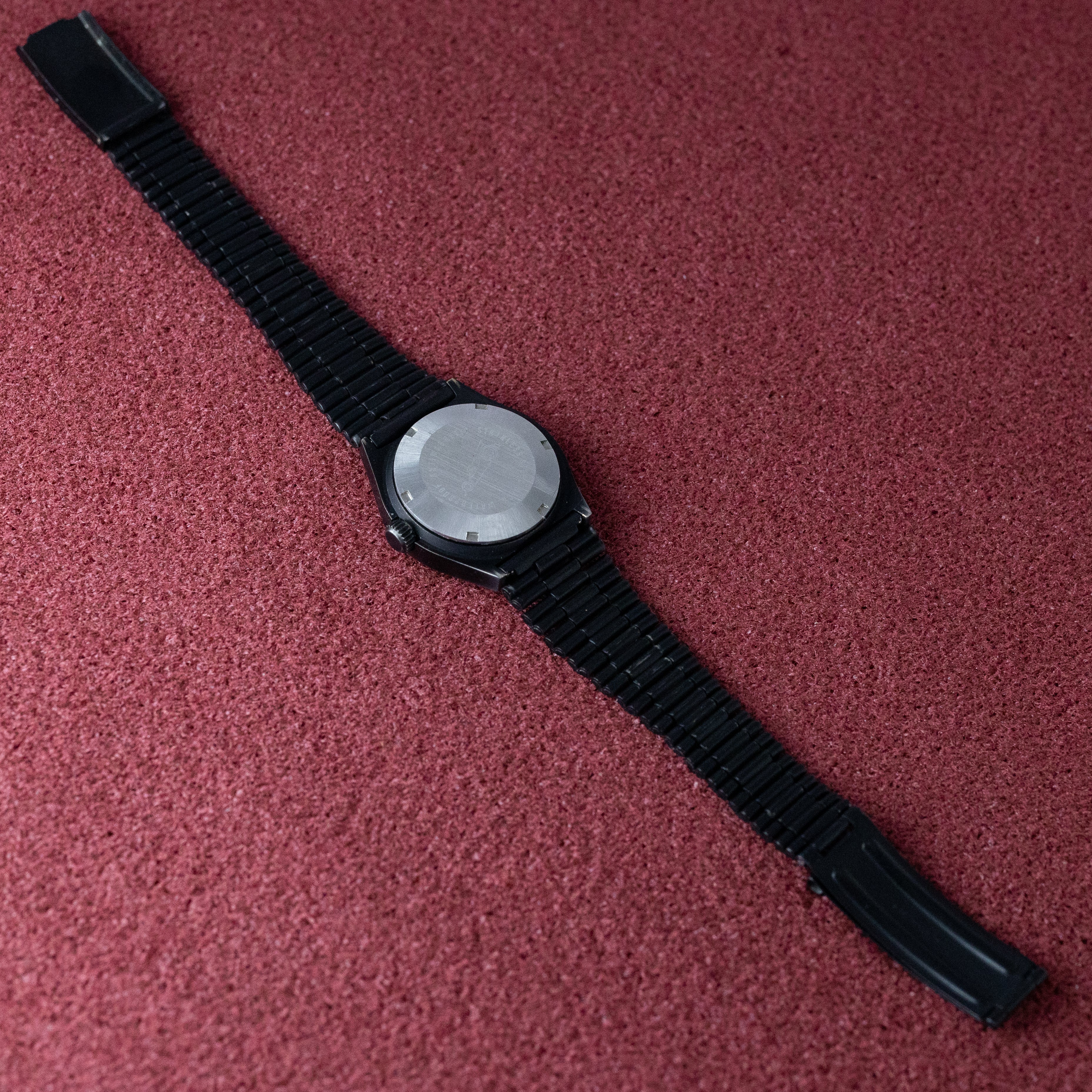 ポルシェデザイン レディースウォッチ PVD加工ケース 自動巻き デイデイト 1980年代