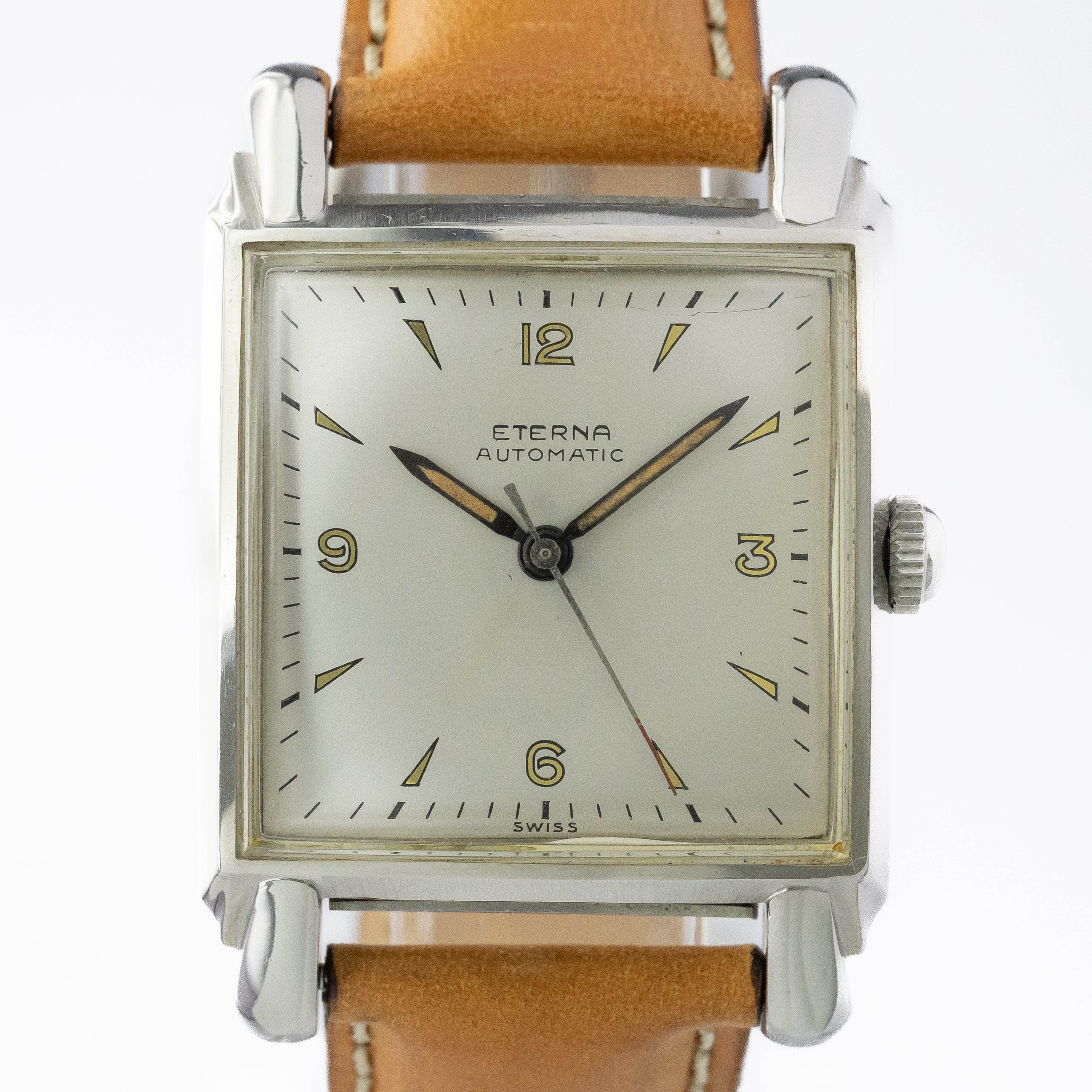 エテルナ ビッグスクエアケース バンパーオートマチック 防水ケース 1950年代製